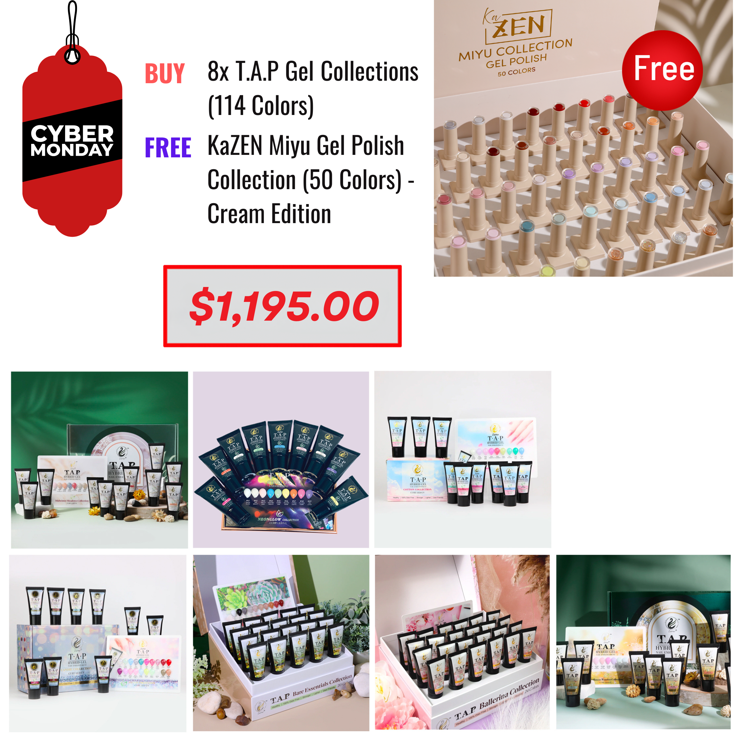 CYBER MONDAY SALE - T.A.P - Complete Set &amp; MIYU Bundle