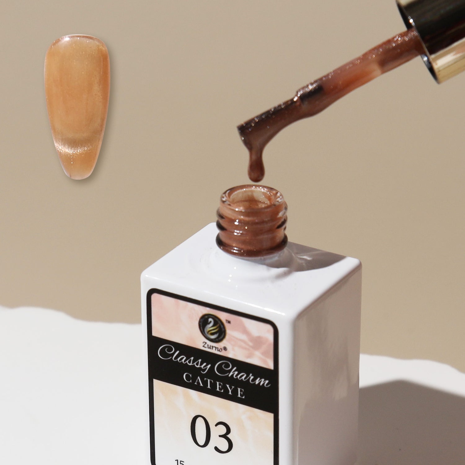 Classy Charm Collection Cat Eye Gel Polish Color 3