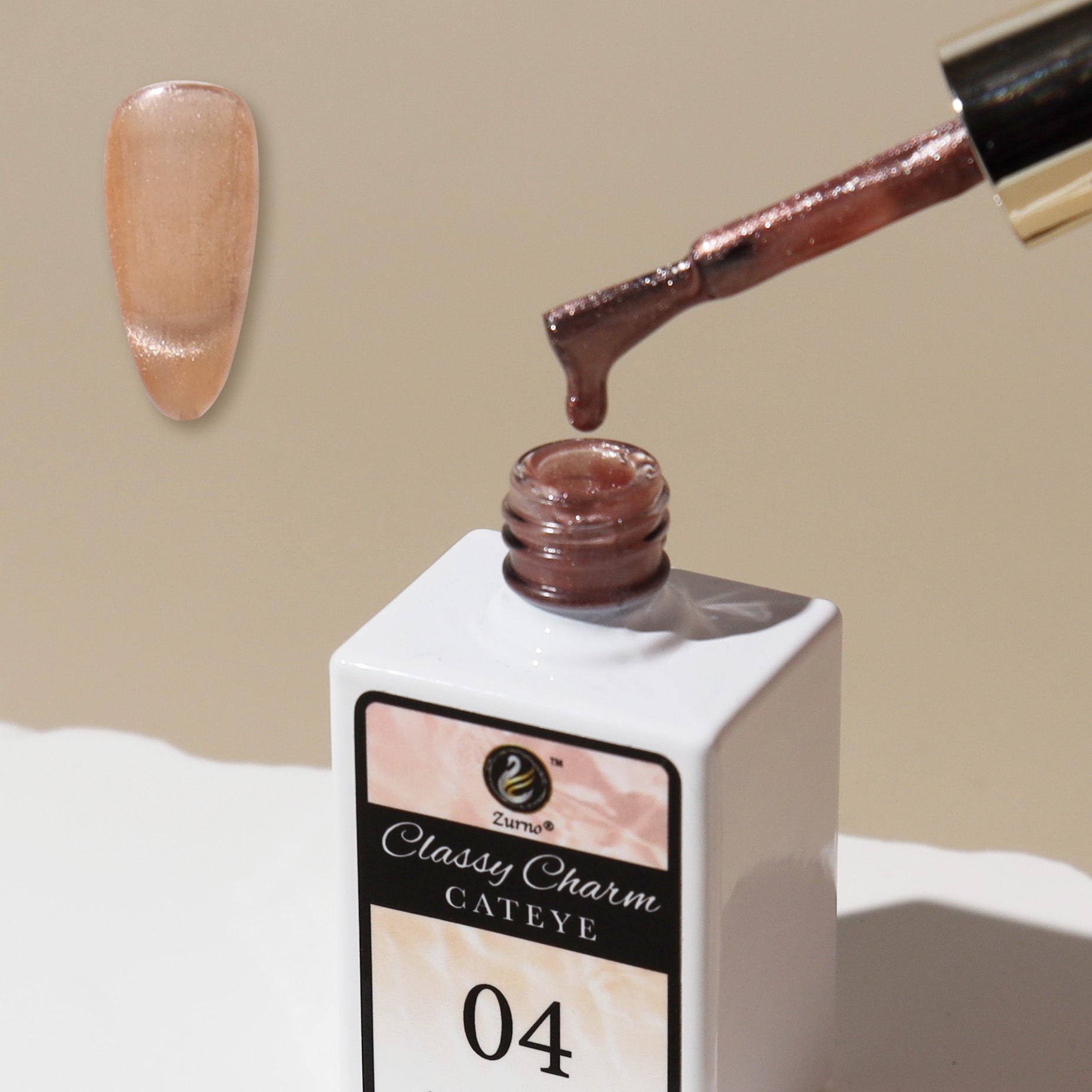 Classy Charm Collection Cat Eye Gel Polish Color 4