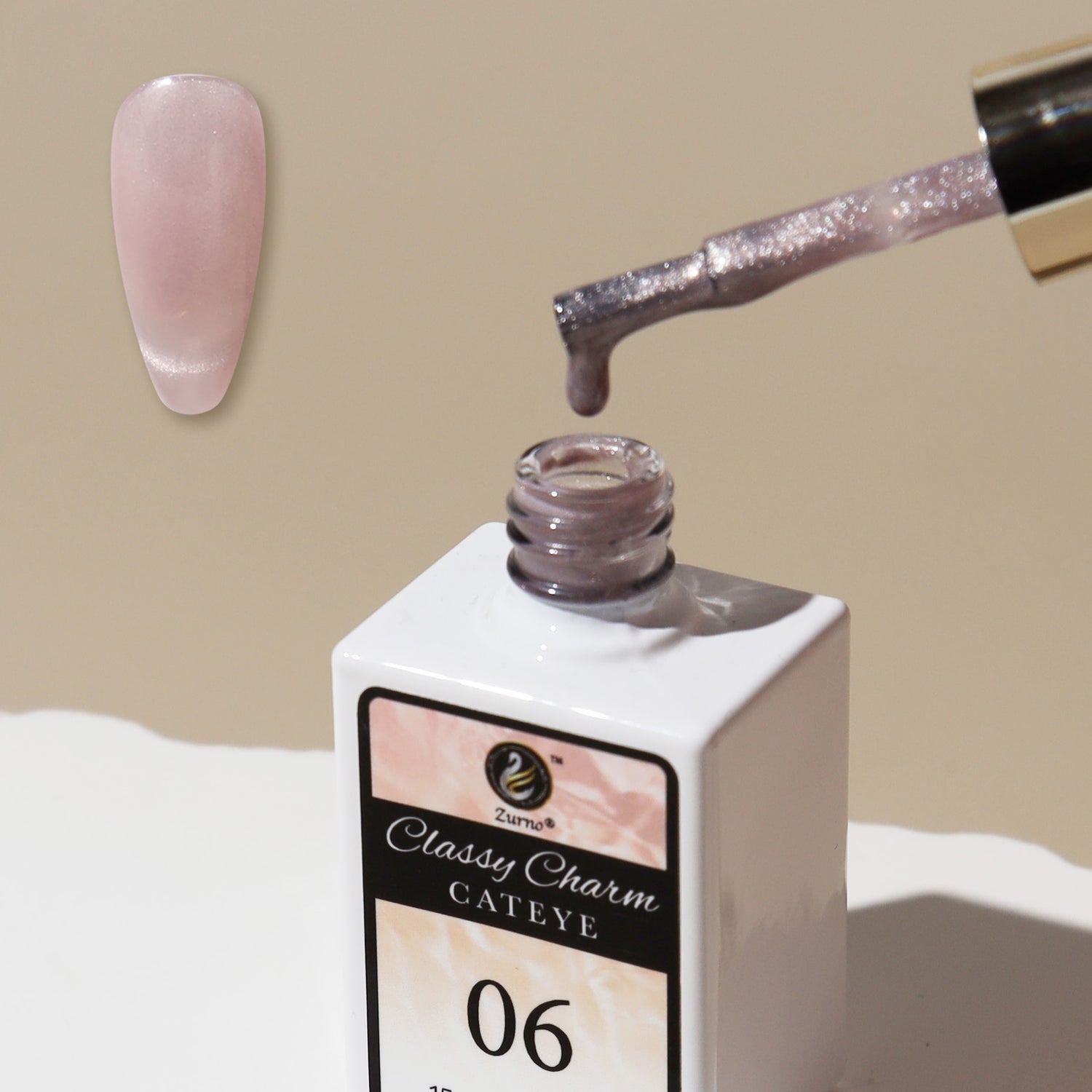 Classy Charm Collection Cat Eye Gel Polish Color 6