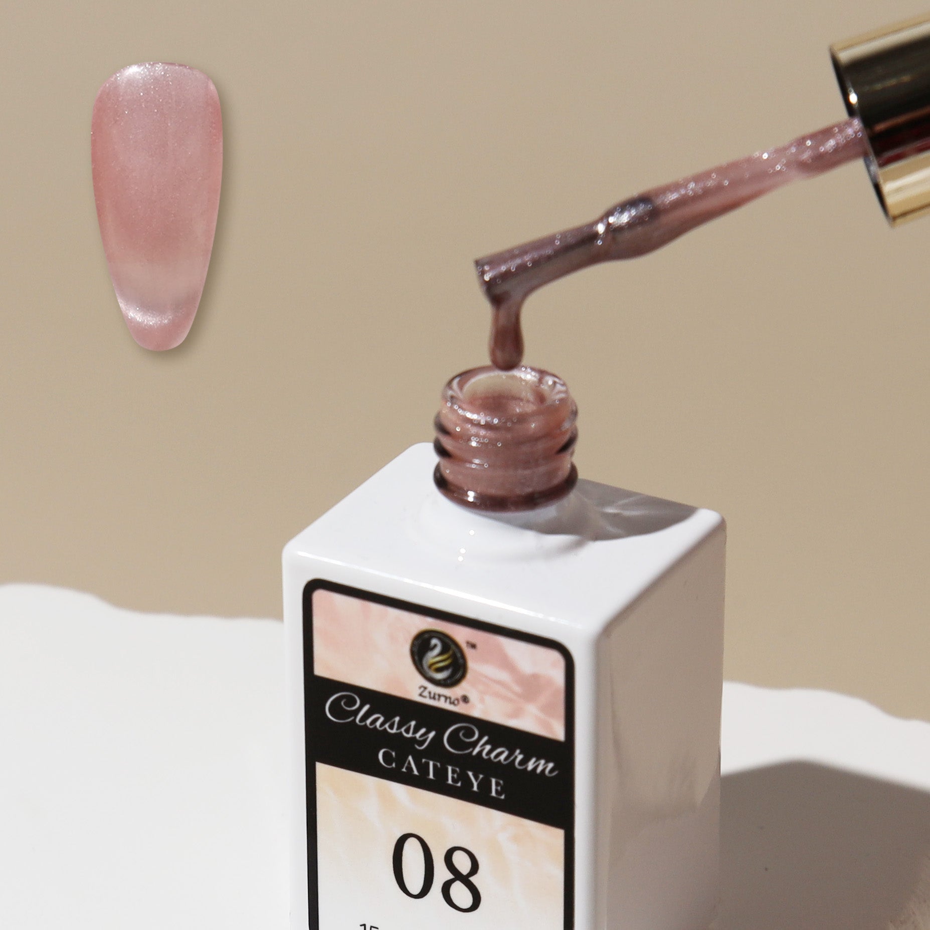 Classy Charm Collection Cat Eye Gel Polish Color 8