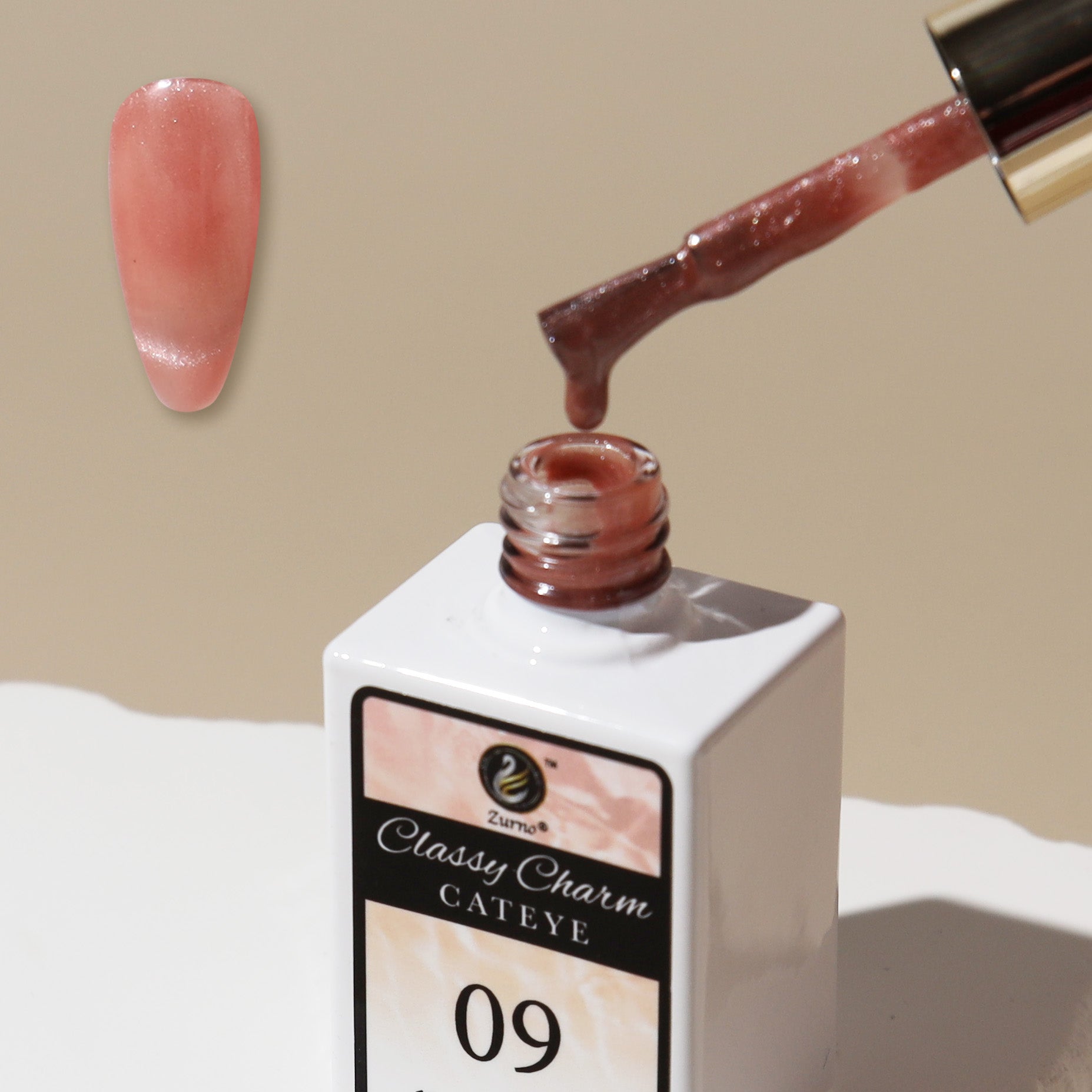 Classy Charm Collection Cat Eye Gel Polish Color 9