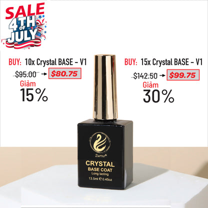 4TH JULY SALE - Crystal Top &amp; Base Bundle