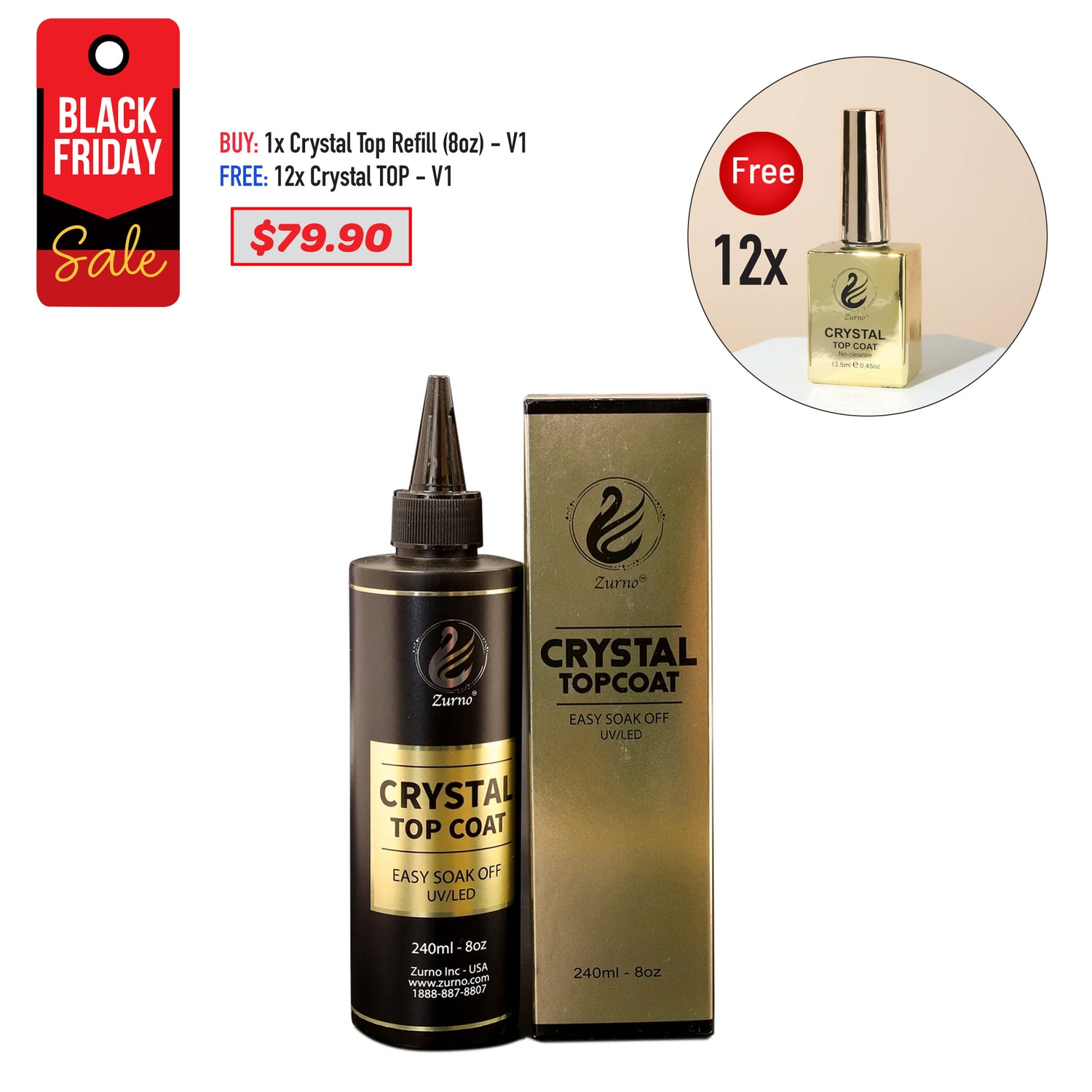 BLACK FRIDAY SALE - Crystal Top Bundle