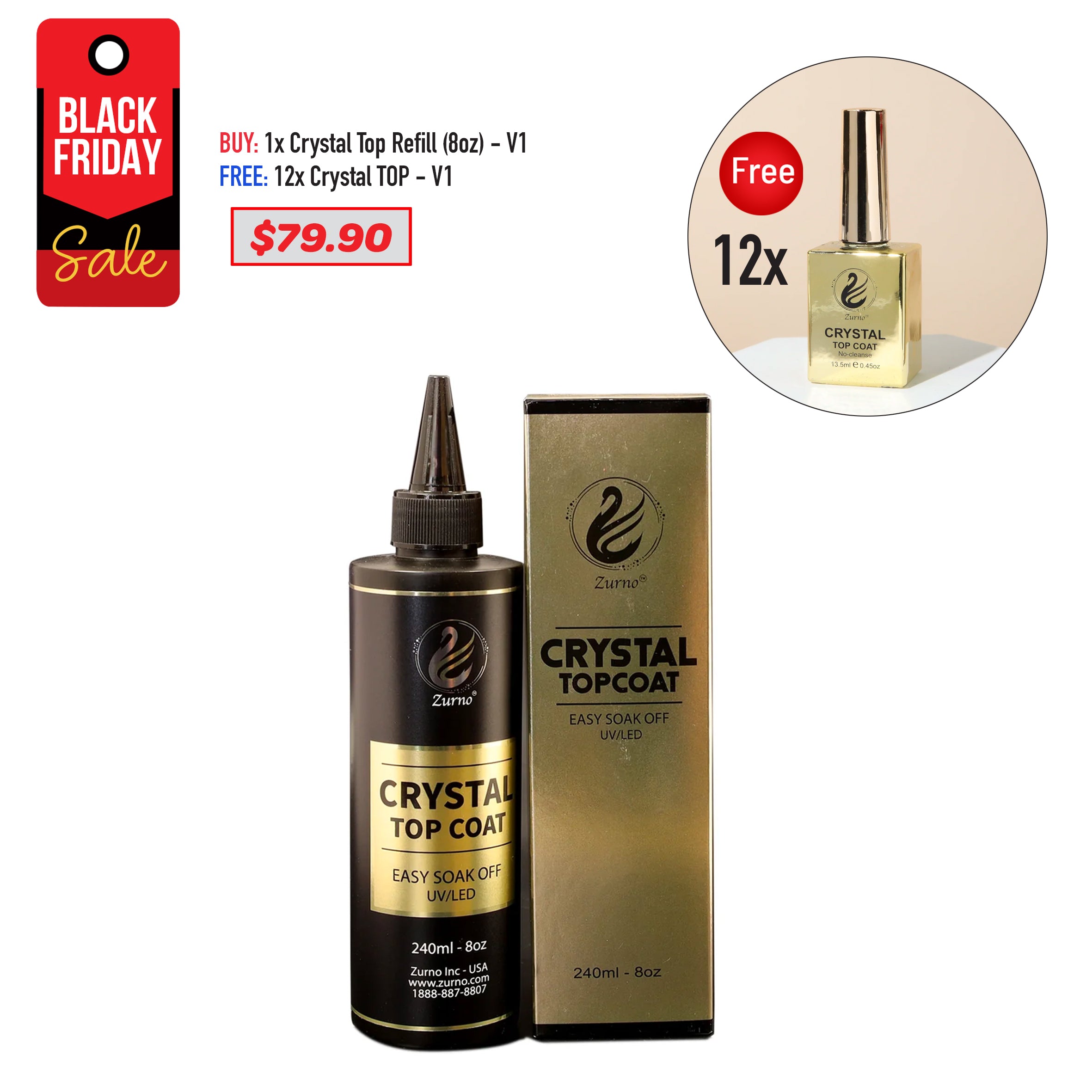 BLACK FRIDAY SALE - Crystal Top Bundle