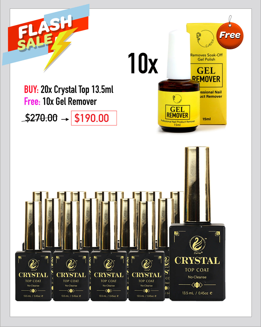 FLASH SALE - Crystal Top Bundle