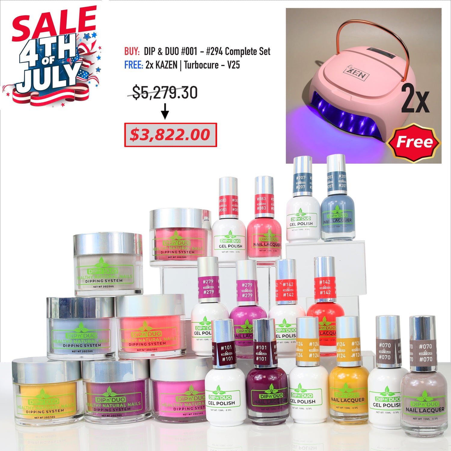 4TH JULY SALE - DIP N DUO Complete Set