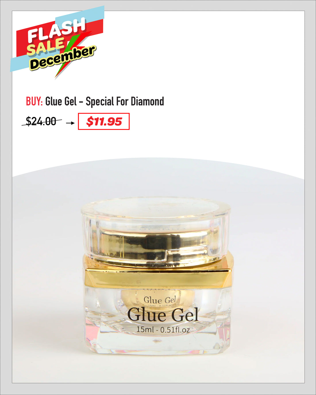 FLASH SALE - Glue Gel Bundle