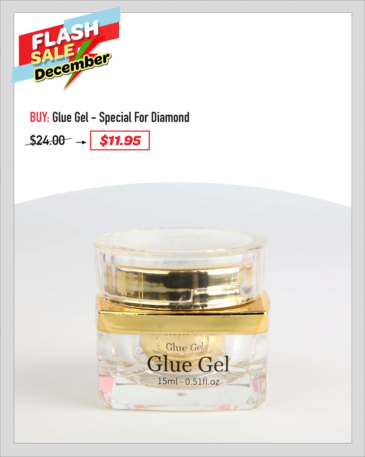 FLASH SALE - Glue Gel Bundle