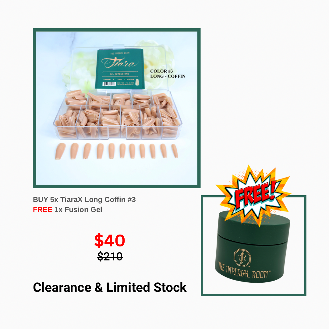 [CLEARANCE - NO REFUND/NO RETURN] - TIR - Long Coffin Colored Tip Box Bundle