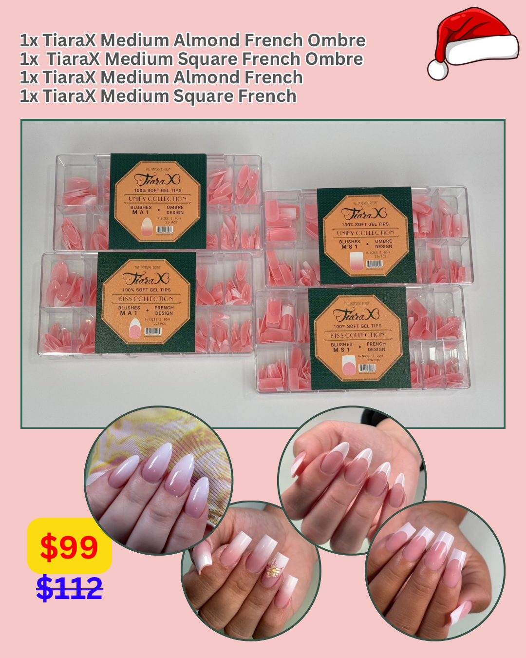 FLASH SALE - TIR - French &amp; Ombre Colored Tip Box Bundle