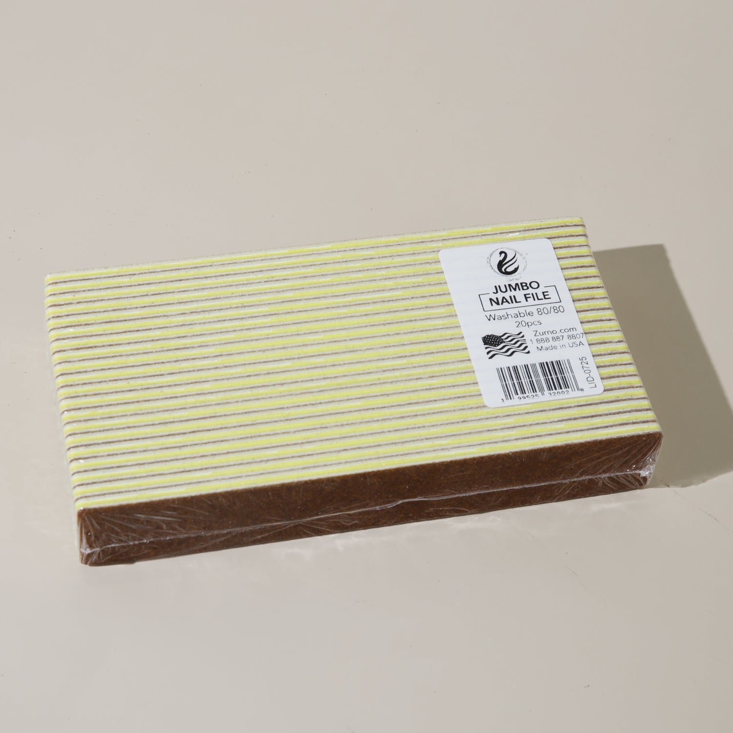 Zurno | UltraSmooth Jumbo File 80/80 – Brown (20pcs/pack)