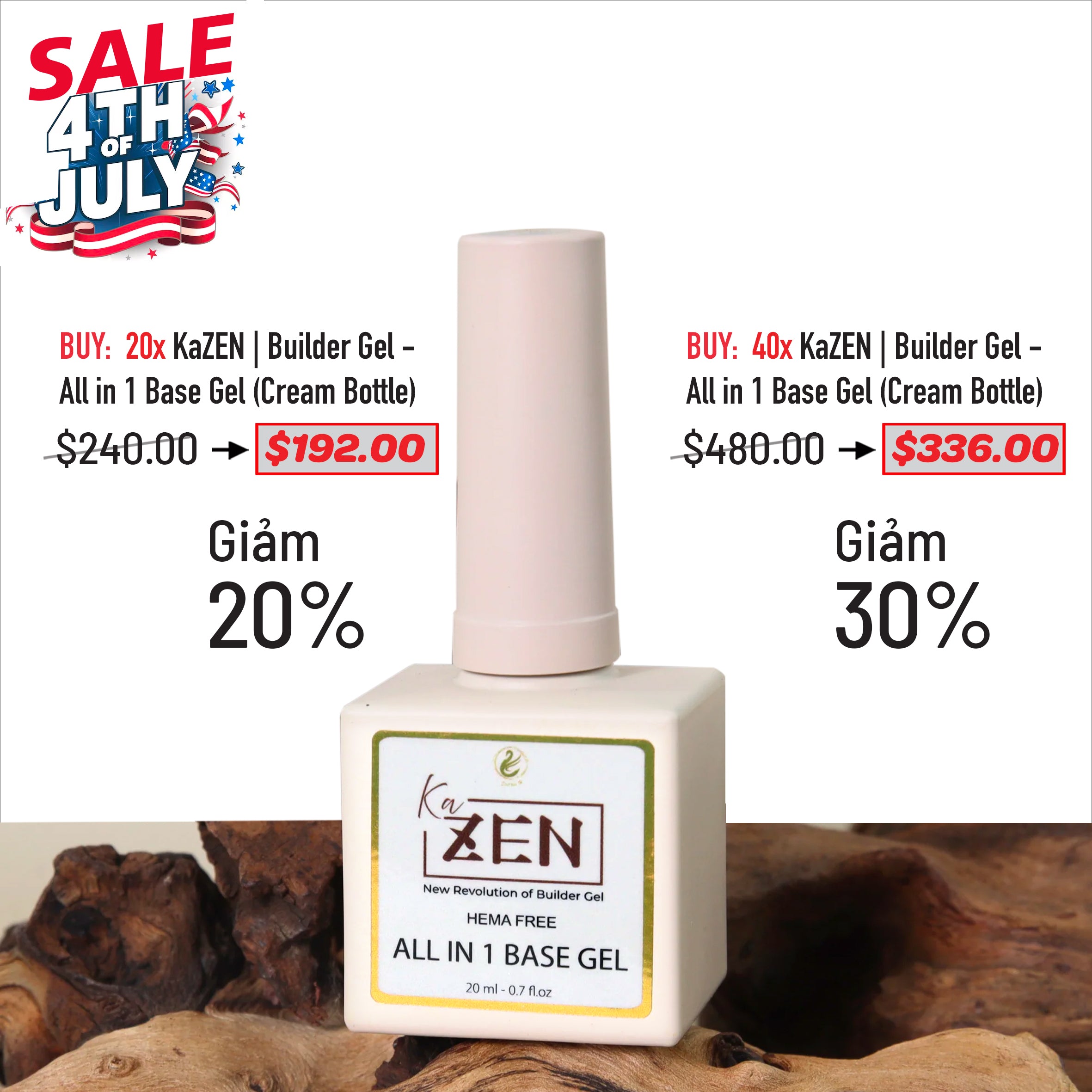 4TH JULY SALE - All-in-1 Cream Bottle Deal