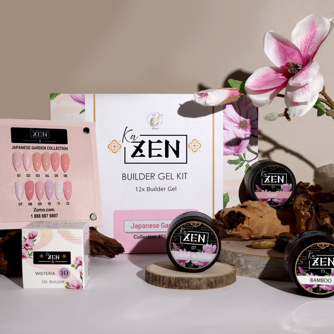 KaZEN | Builder Gel Japanese Garden Collection