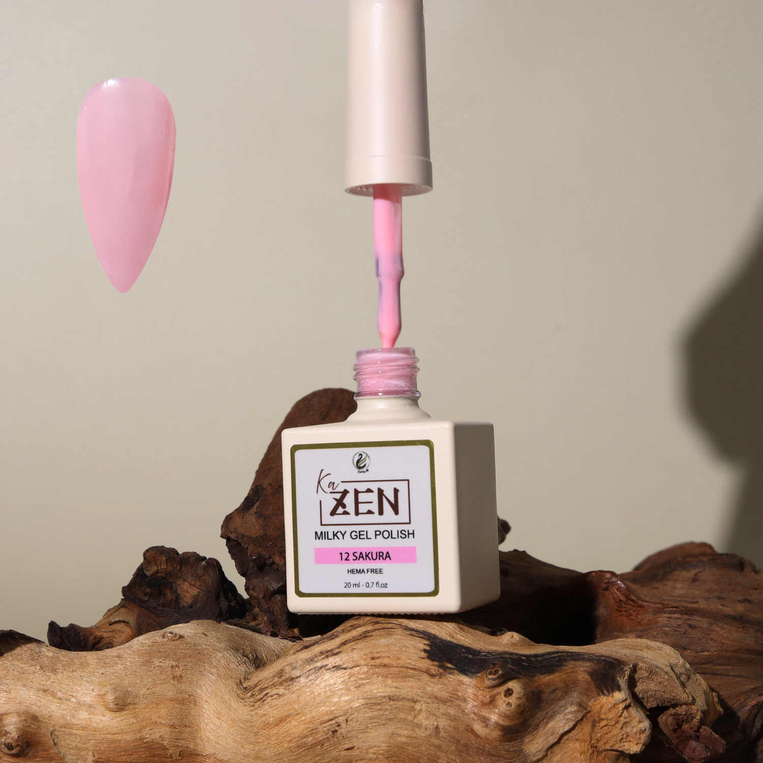 KAZEN | Milky Gel Polish - Cream