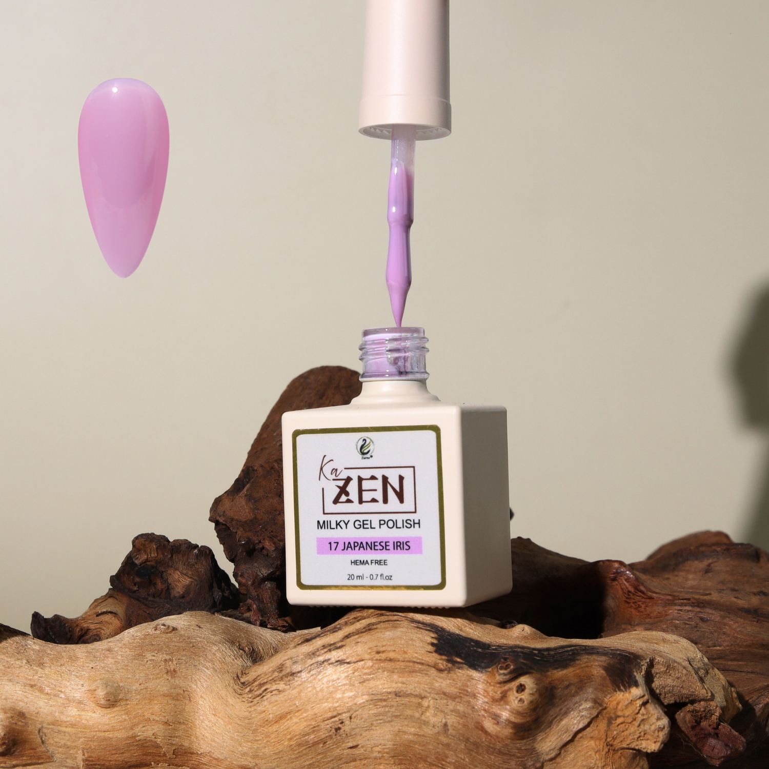 KAZEN | Milky Gel Polish - Cream