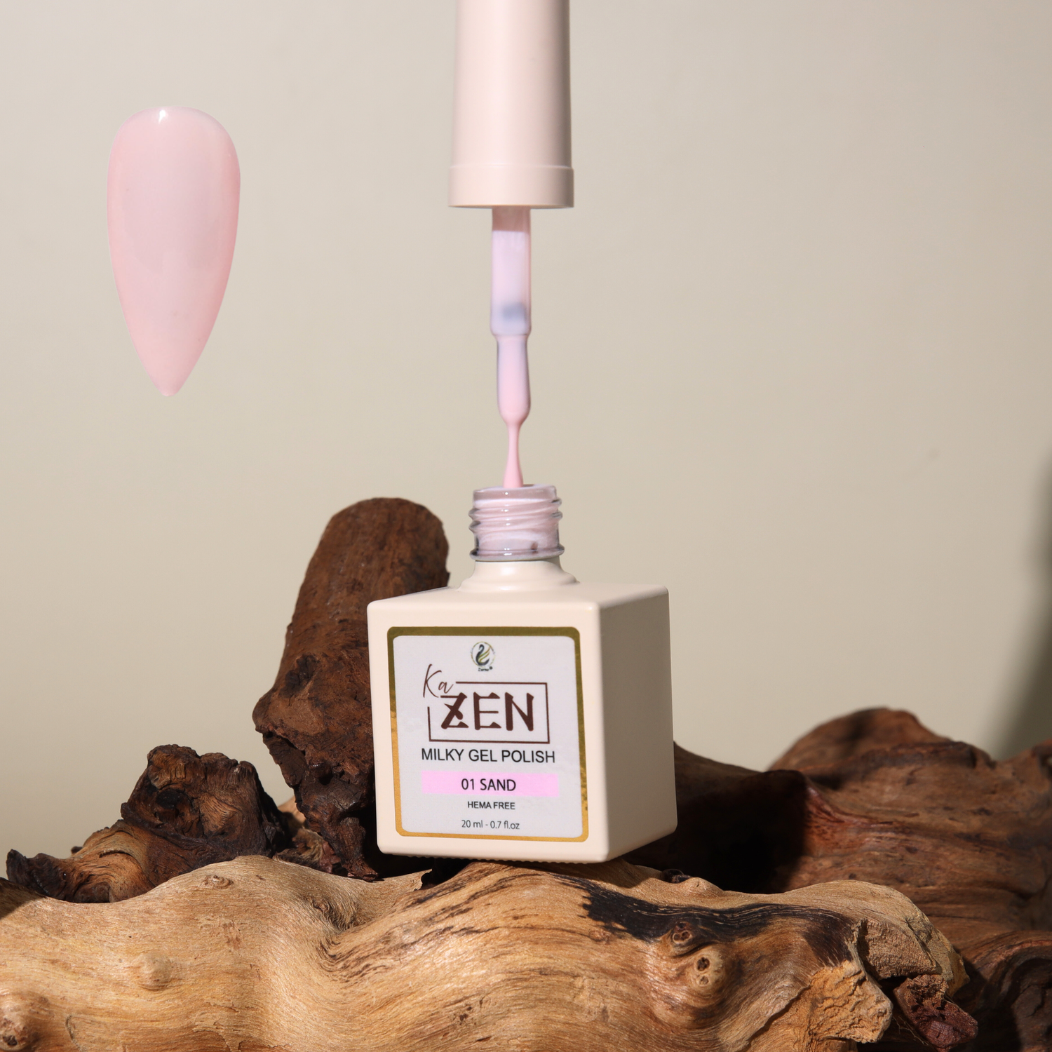 KAZEN | Milky Gel Polish - Cream