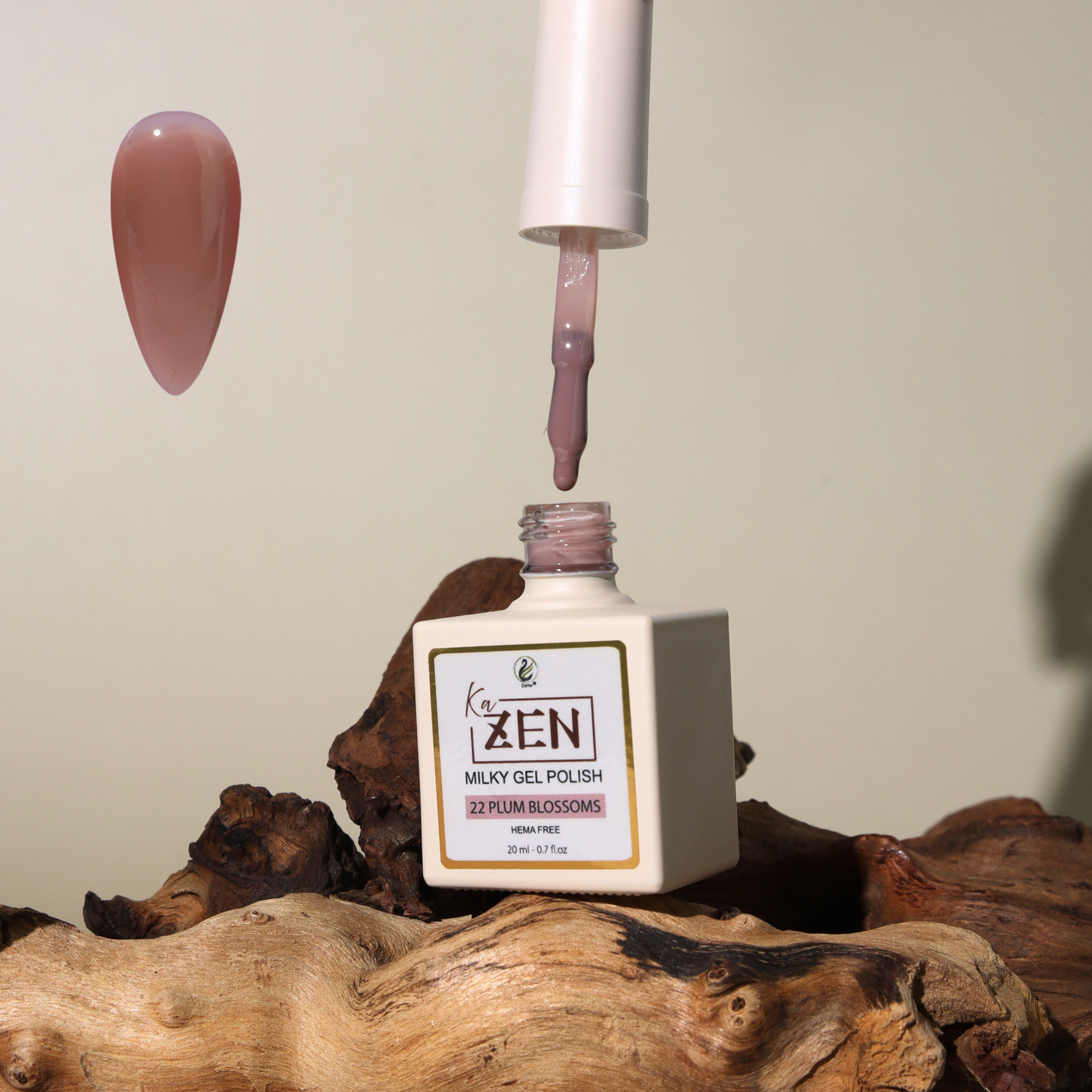 KAZEN | Milky Gel Polish - Cream