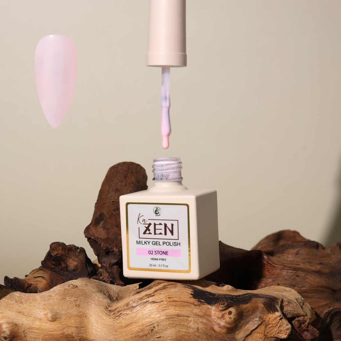 KAZEN | Milky Gel Polish - Cream