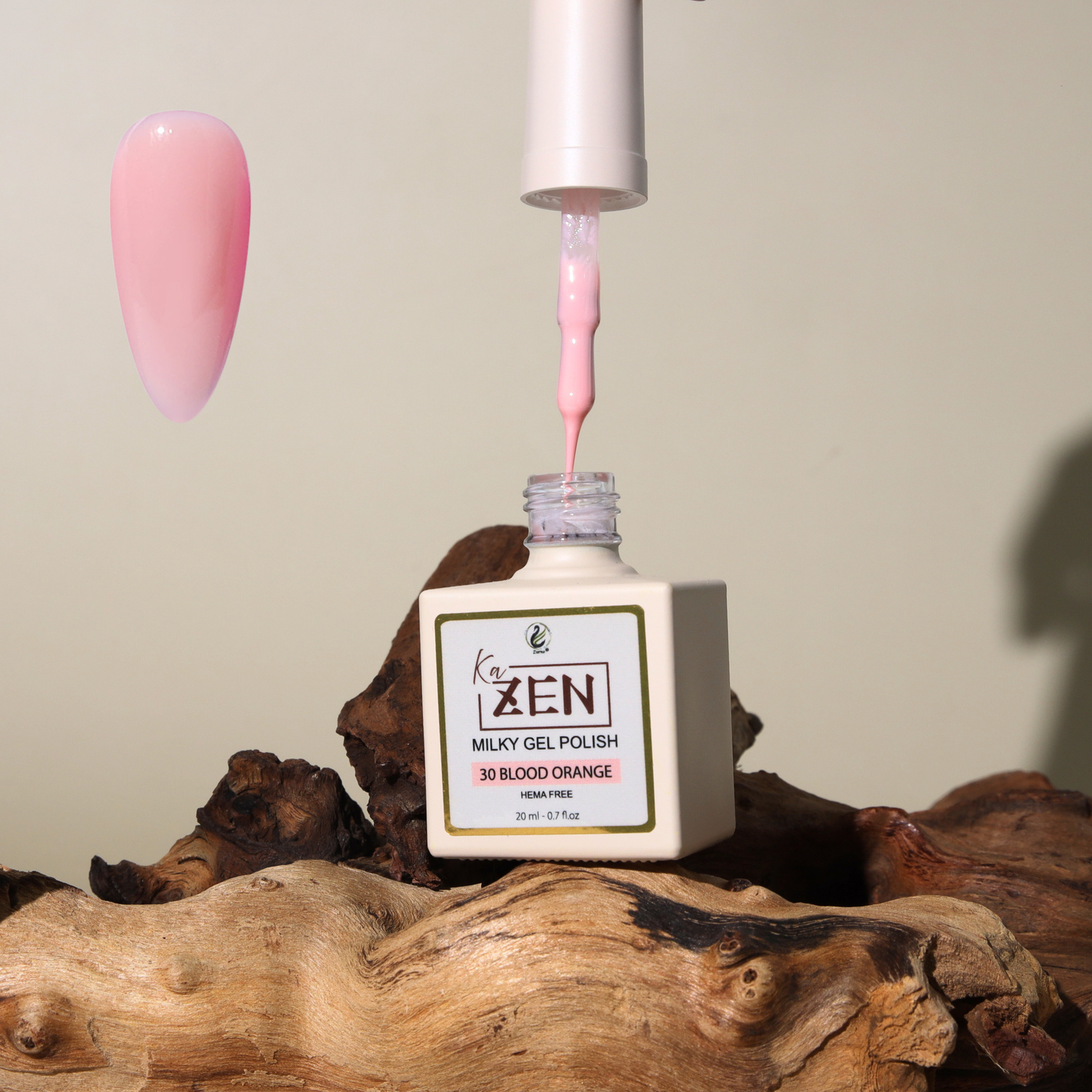 KAZEN | Milky Gel Polish - Cream