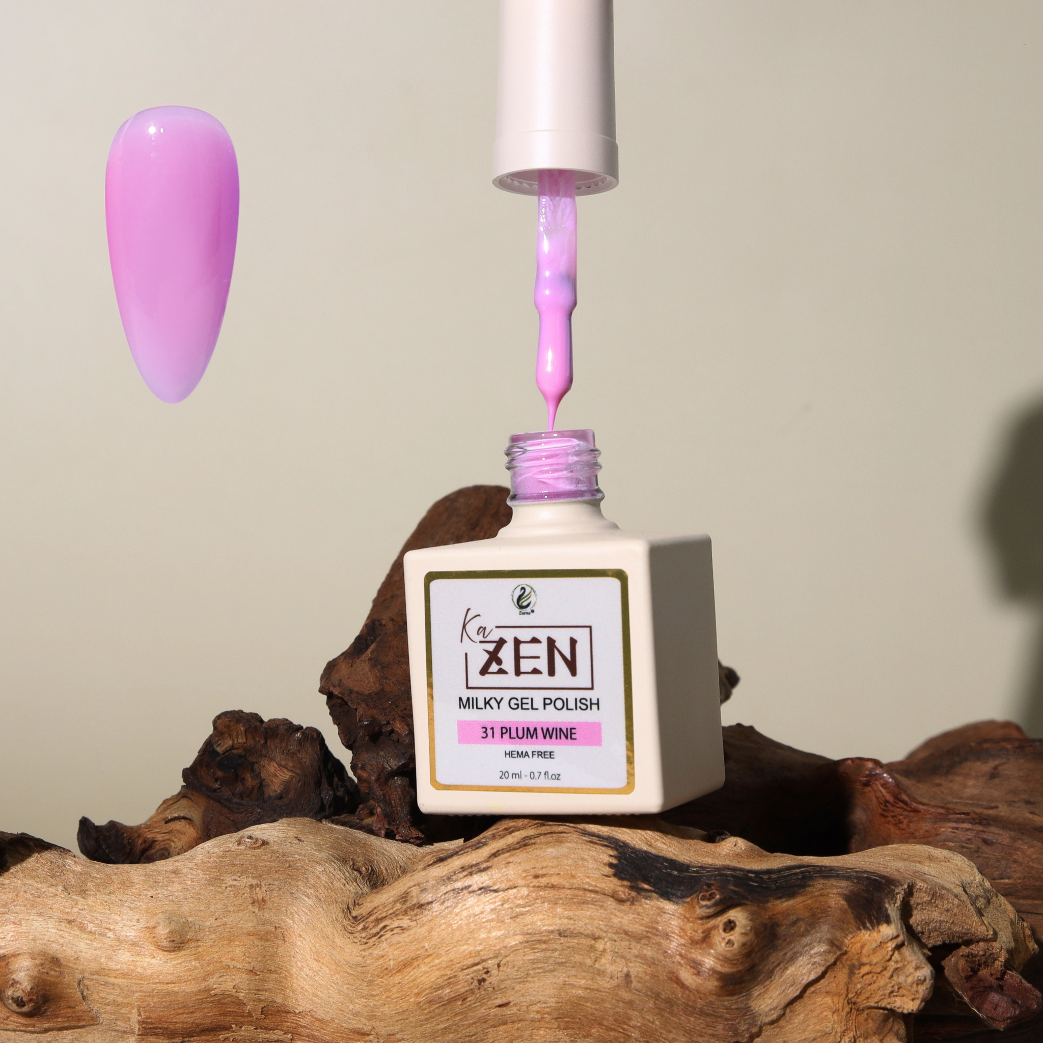 KAZEN | Milky Gel Polish - Cream