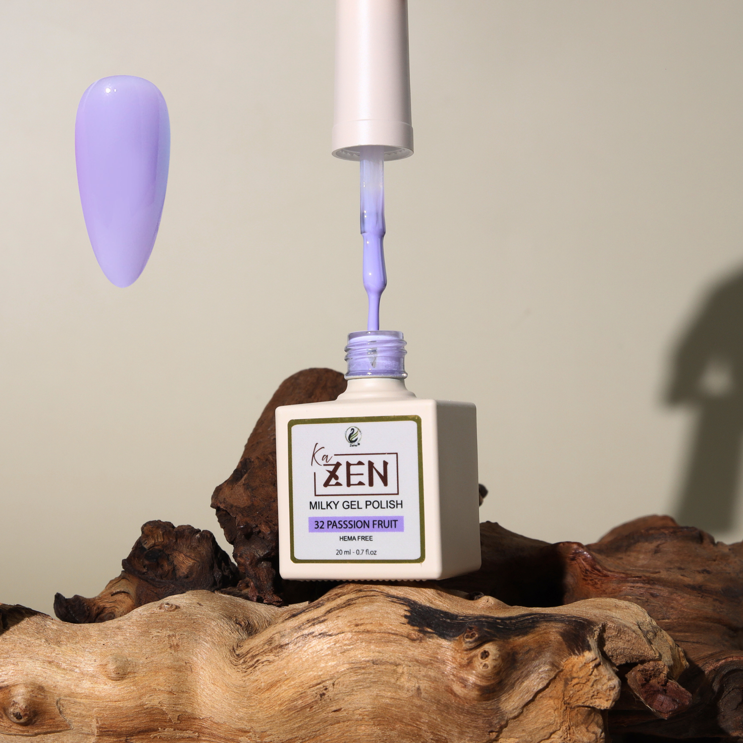 KAZEN | Milky Gel Polish - Cream