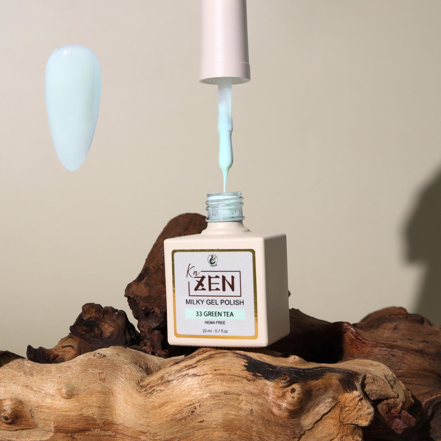 KAZEN | Milky Gel Polish - Cream