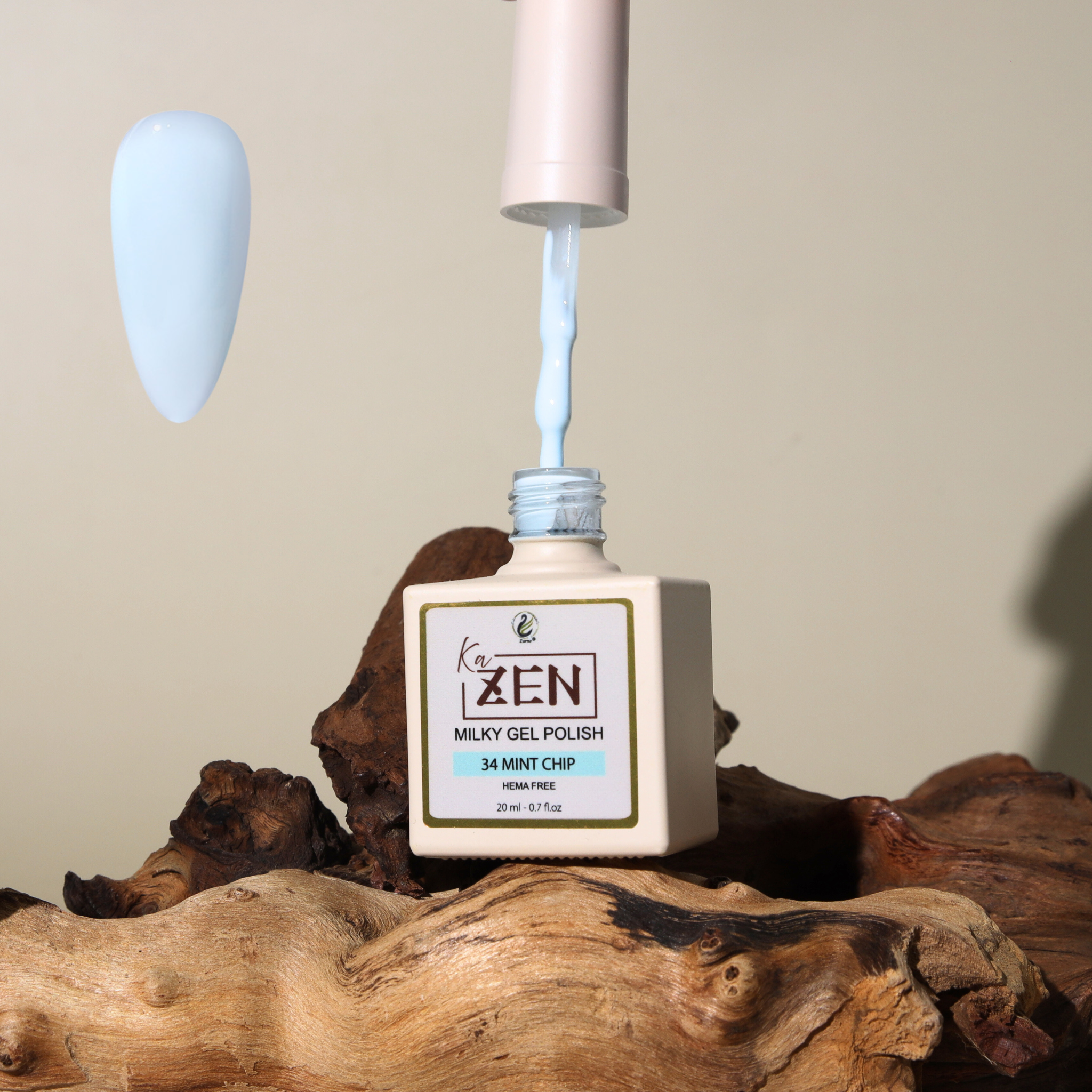 KAZEN | Milky Gel Polish - Cream