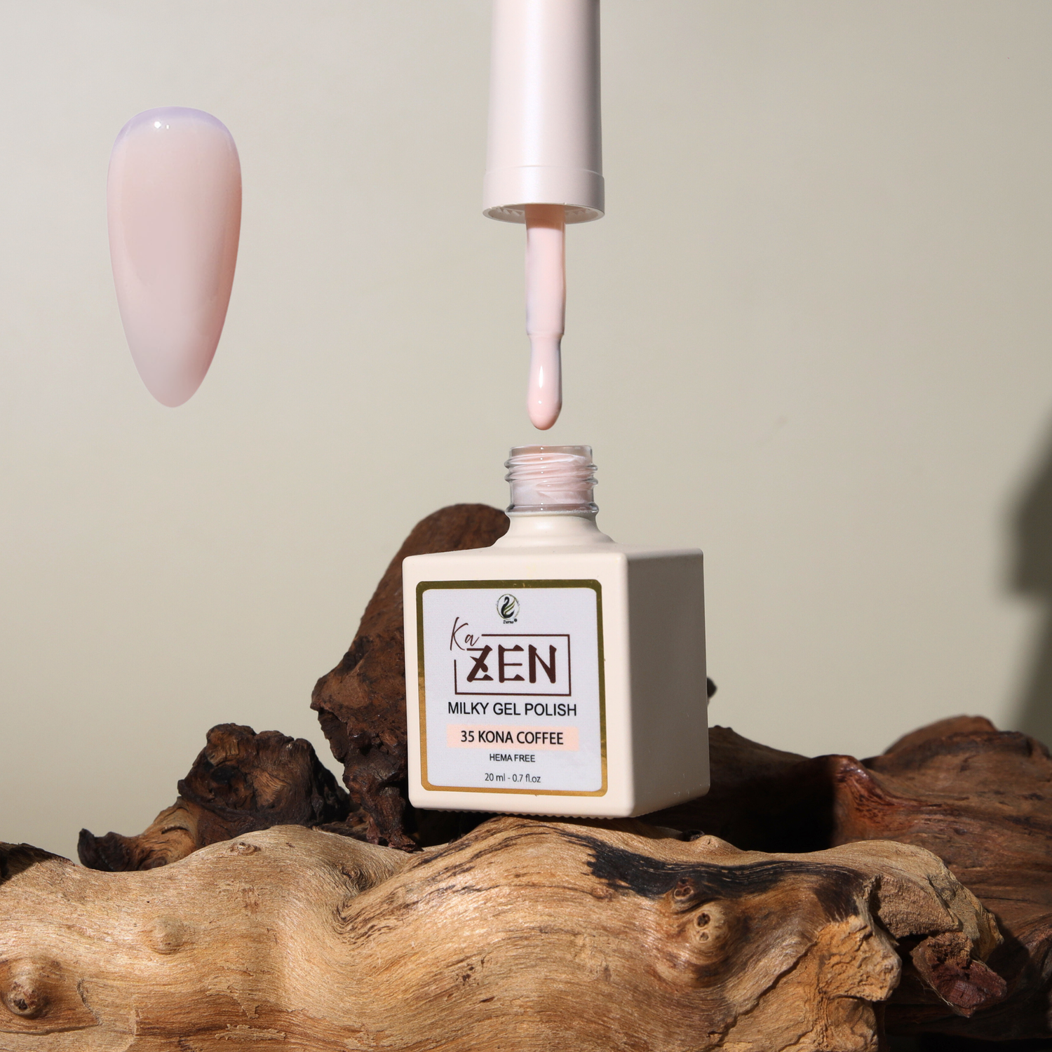 KAZEN | Milky Gel Polish - Cream