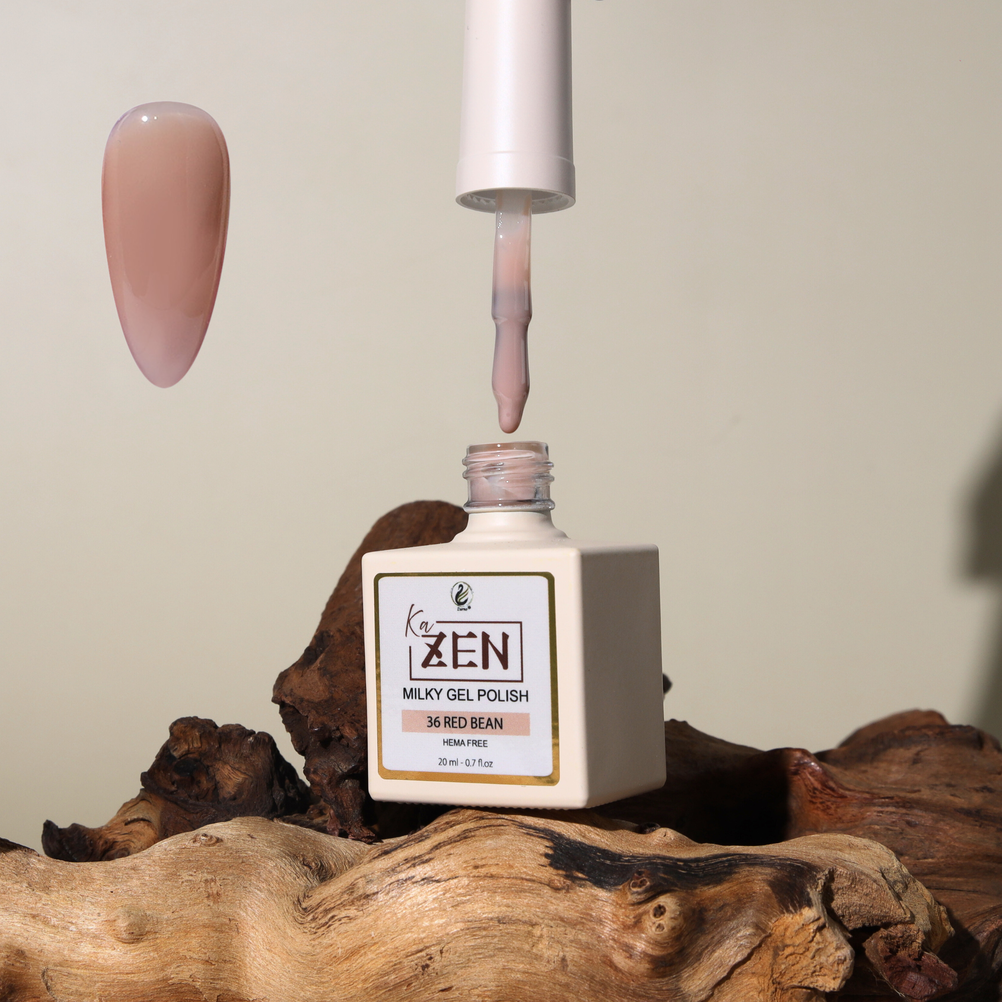 KAZEN | Milky Gel Polish - Cream