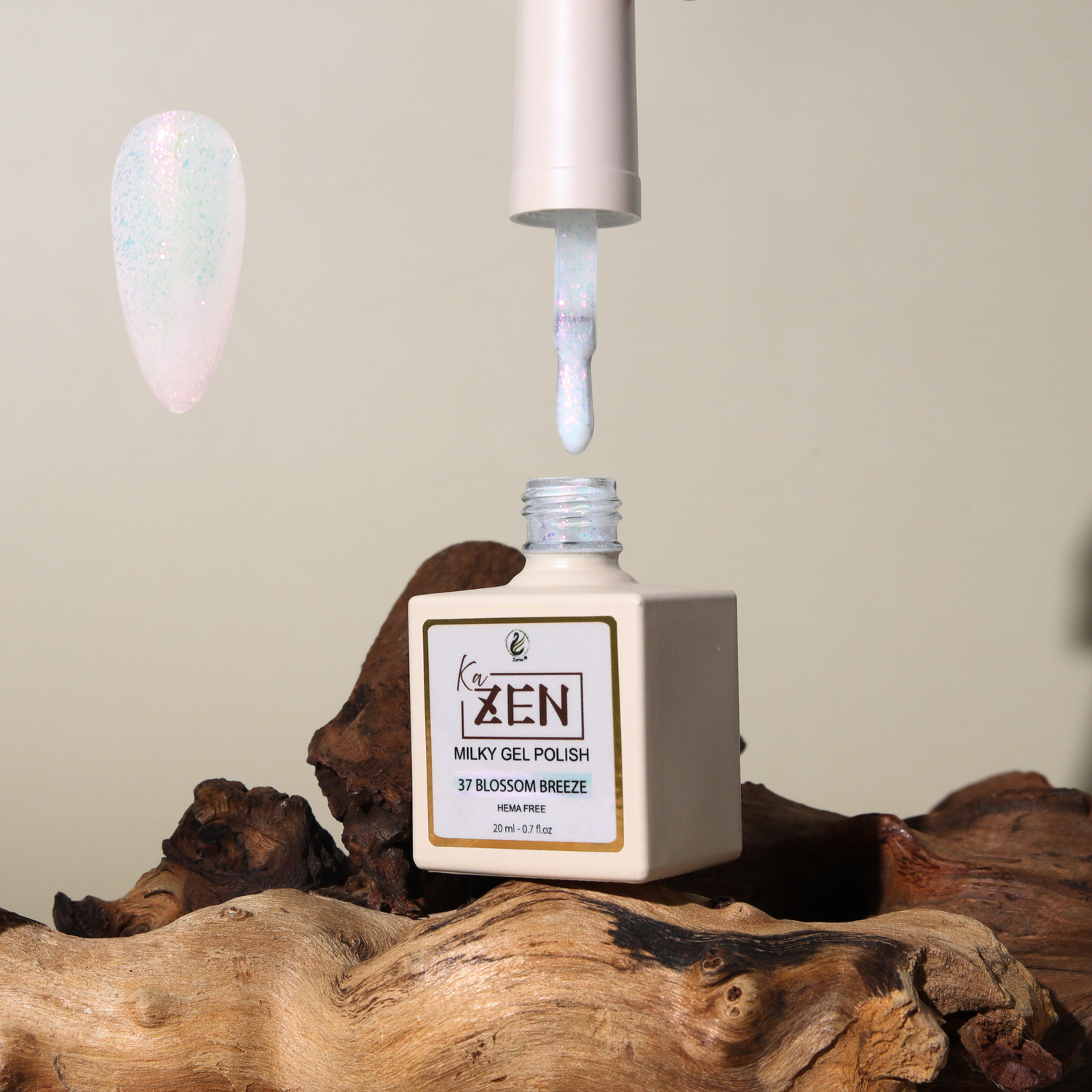 KAZEN | Milky Gel Polish - Cream