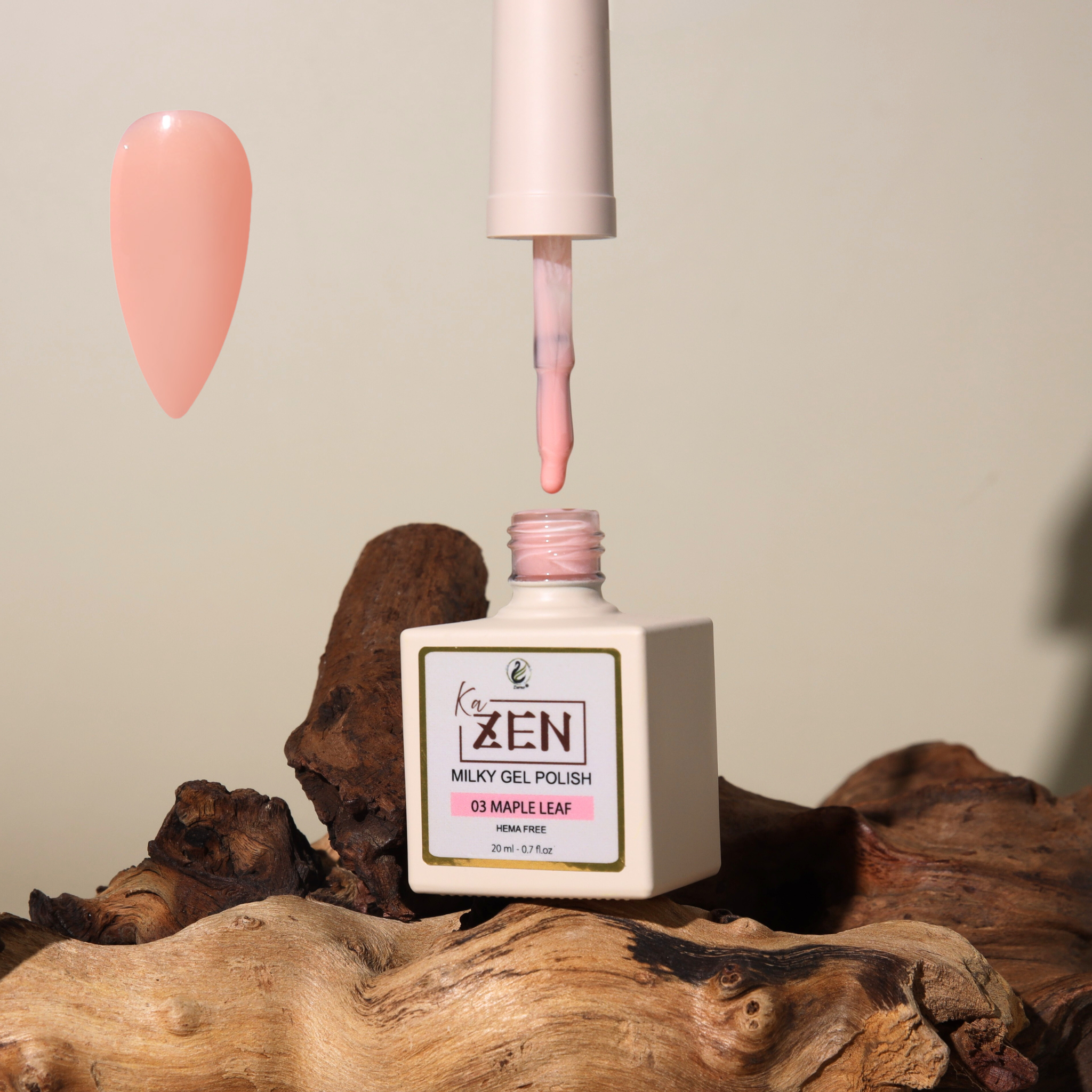 KAZEN | Milky Gel Polish - Cream