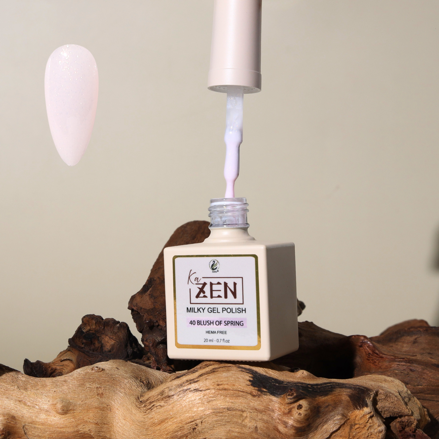 KAZEN | Milky Gel Polish - Cream