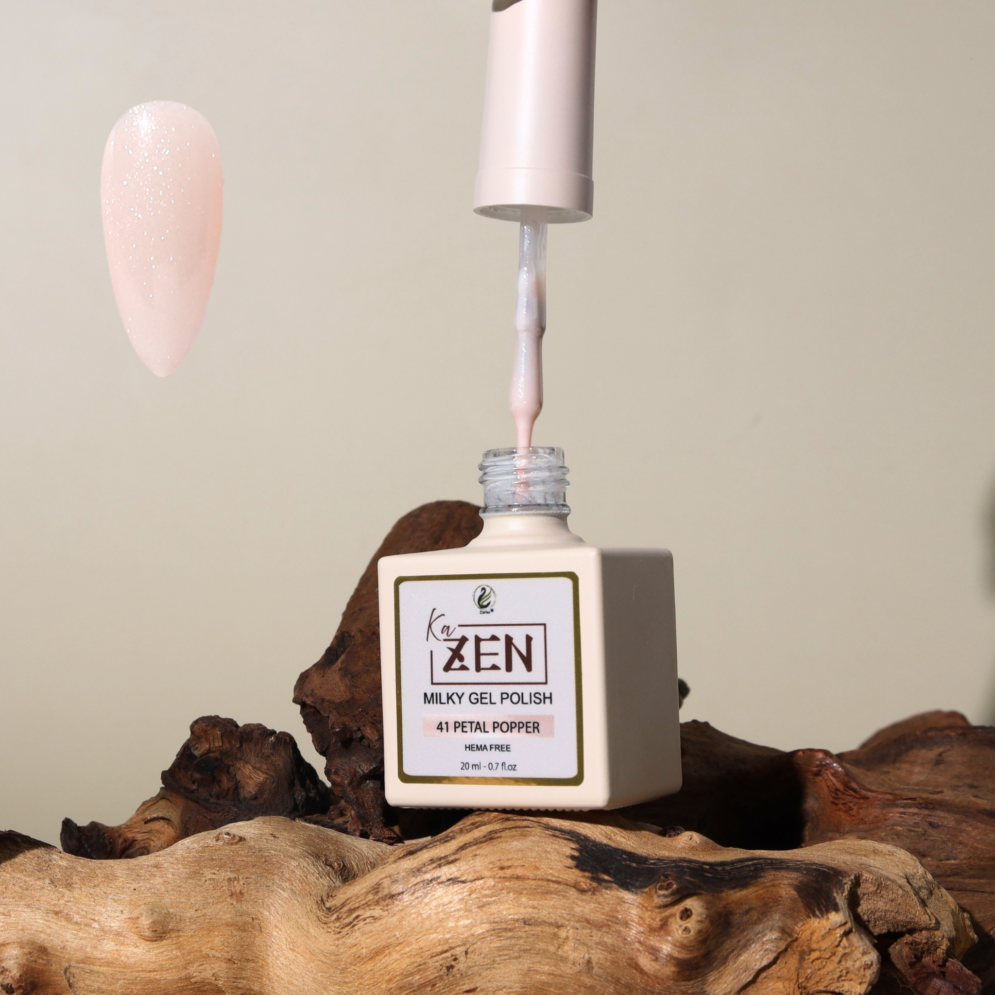 KAZEN | Milky Gel Polish - Cream