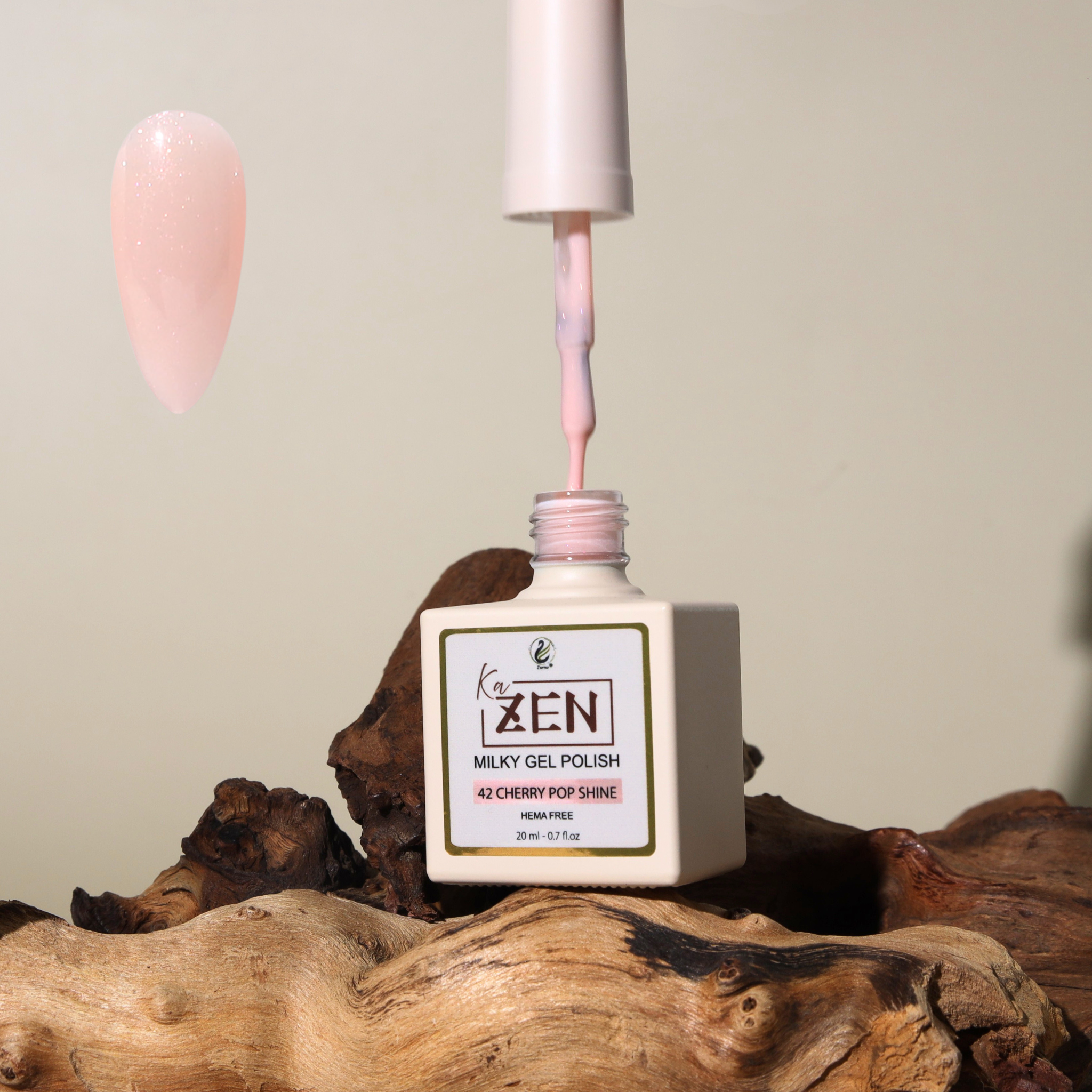 KAZEN | Milky Gel Polish - Cream