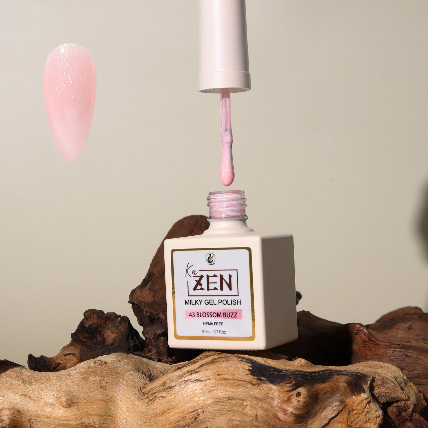 KAZEN | Milky Gel Polish - Cream