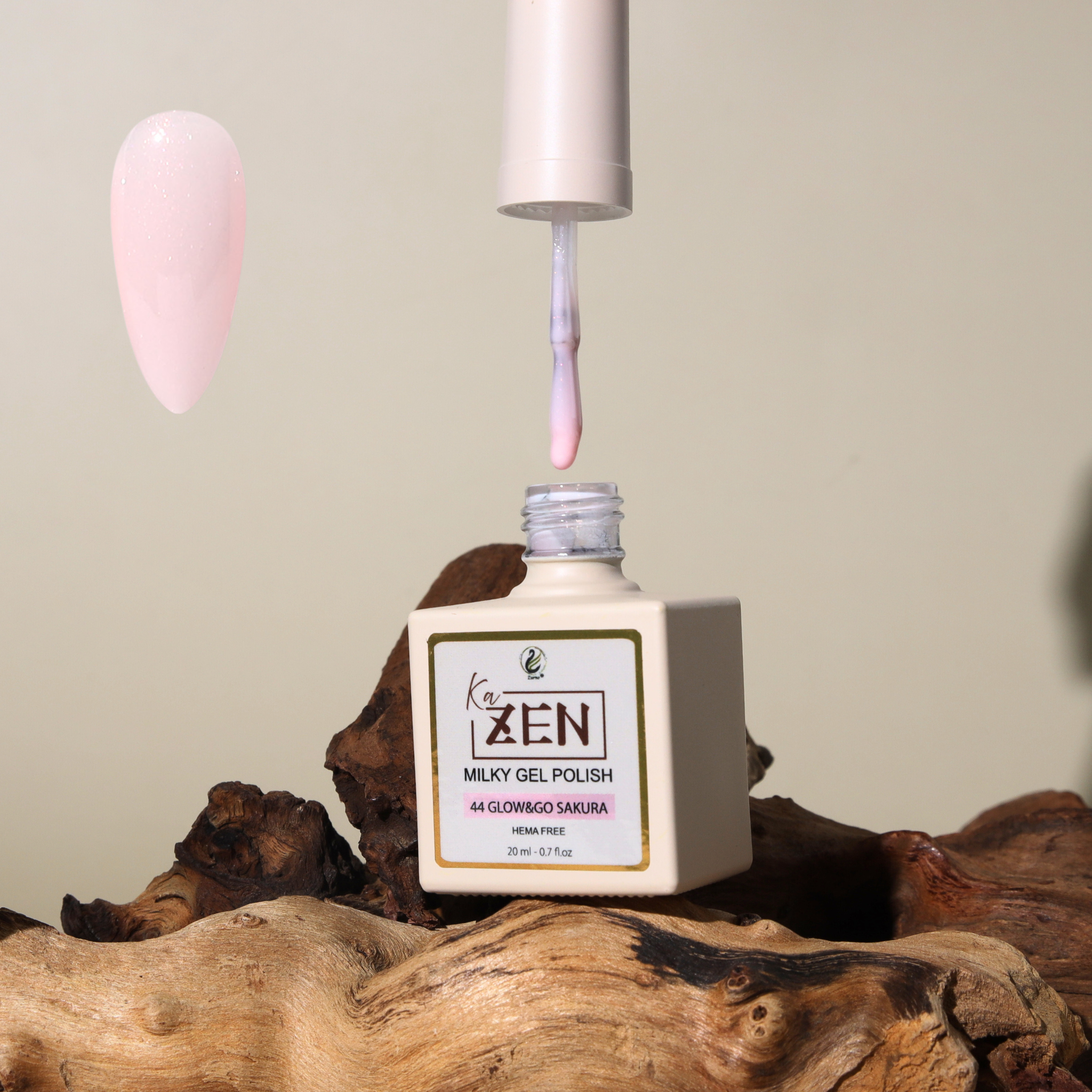 KAZEN | Milky Gel Polish - Cream