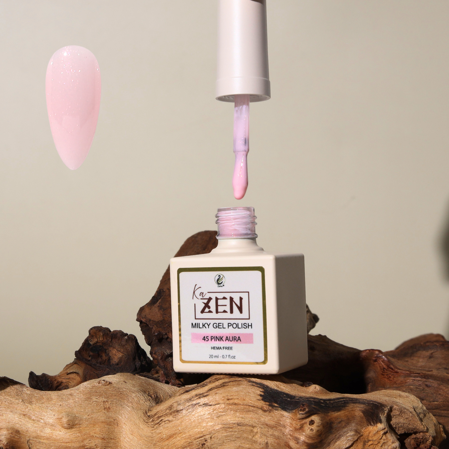 KAZEN | Milky Gel Polish - Cream