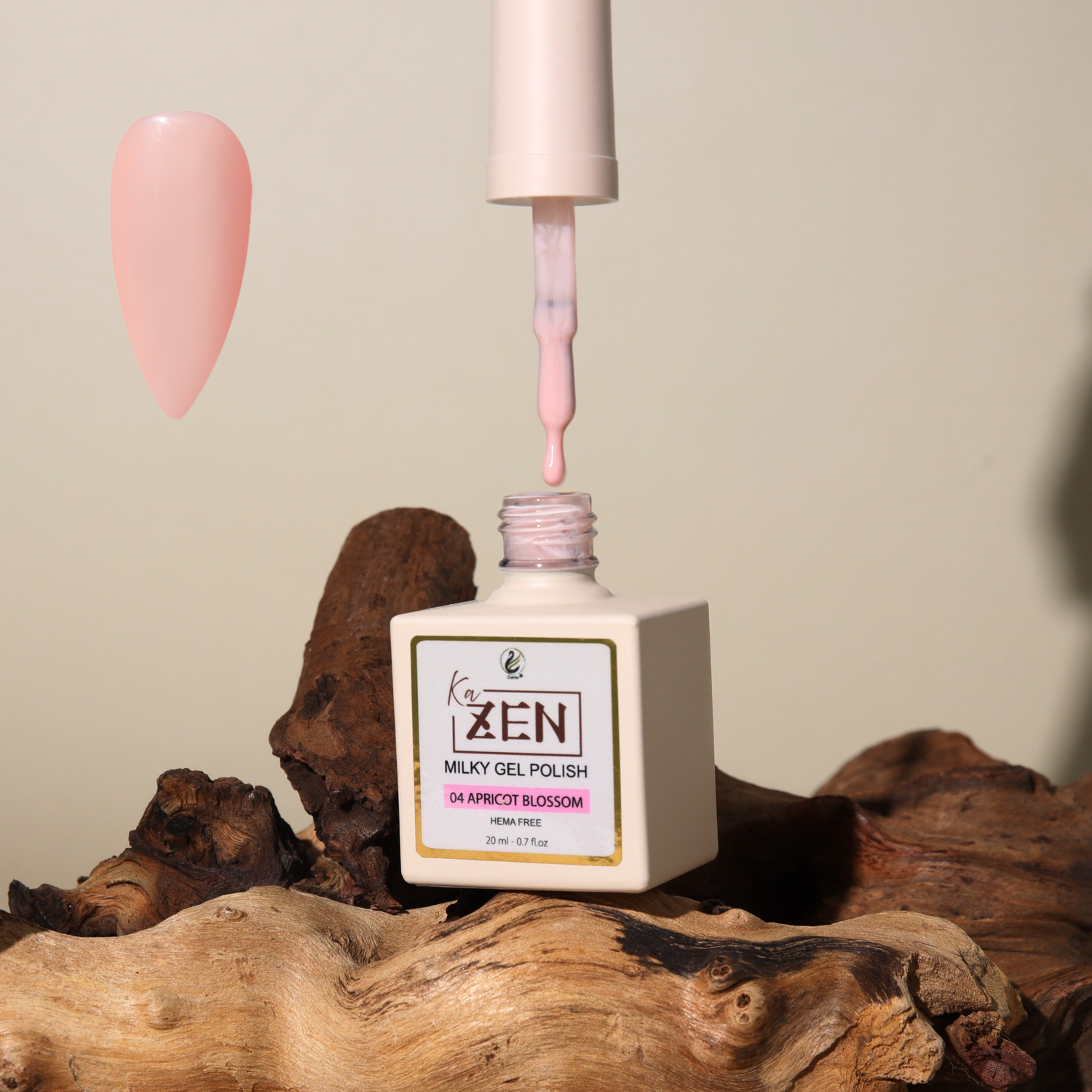 KAZEN | Milky Gel Polish - Cream