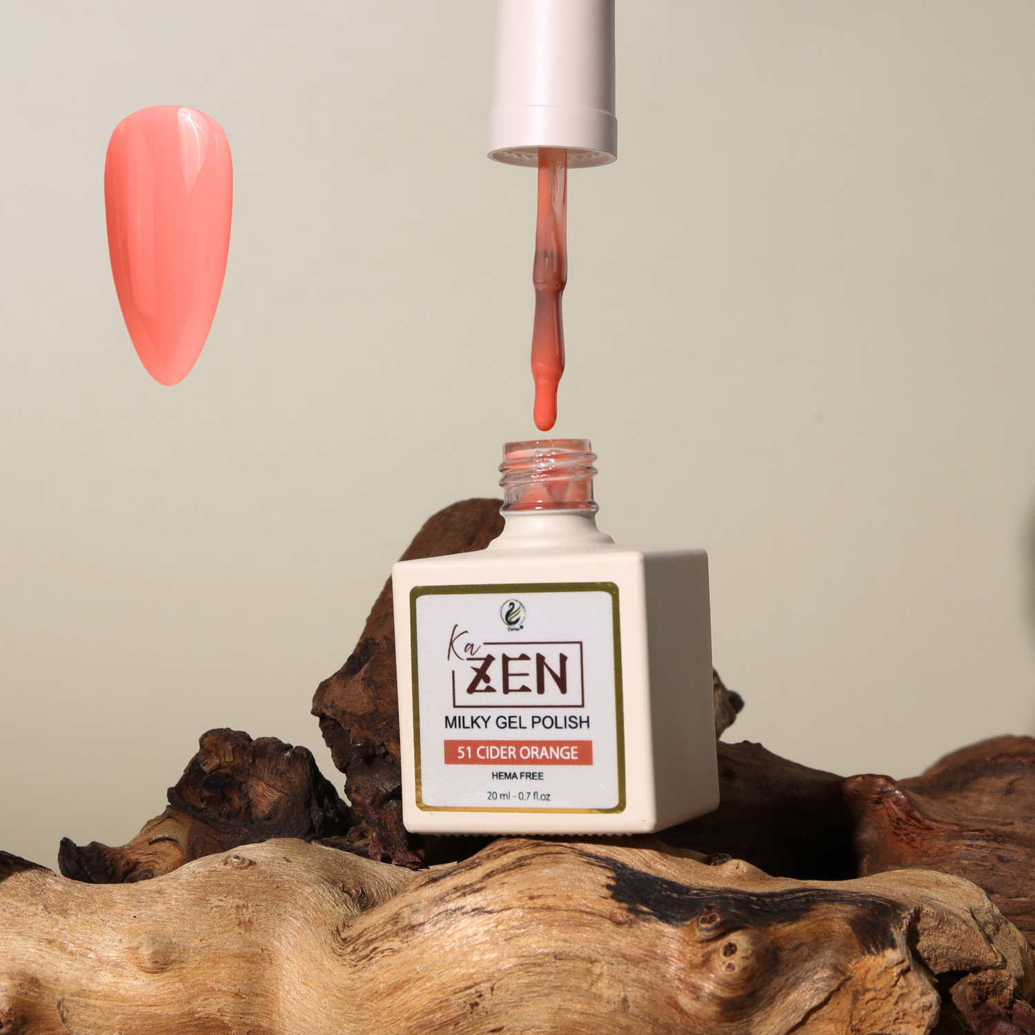 KAZEN | Milky Gel Polish - Cream