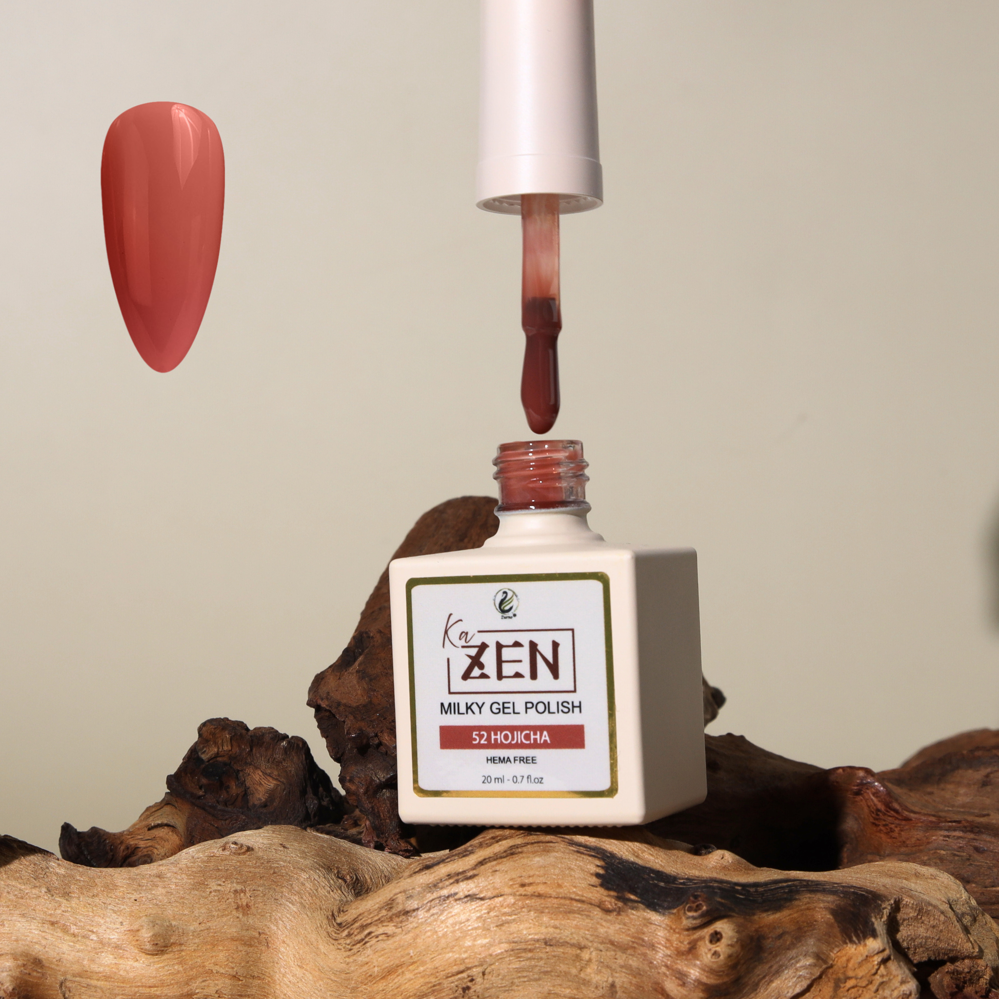 KAZEN | Milky Gel Polish - Cream