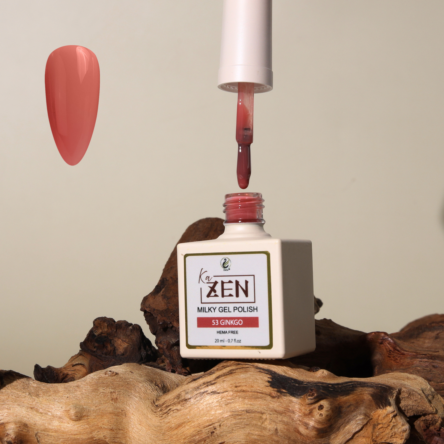 KAZEN | Milky Gel Polish - Cream