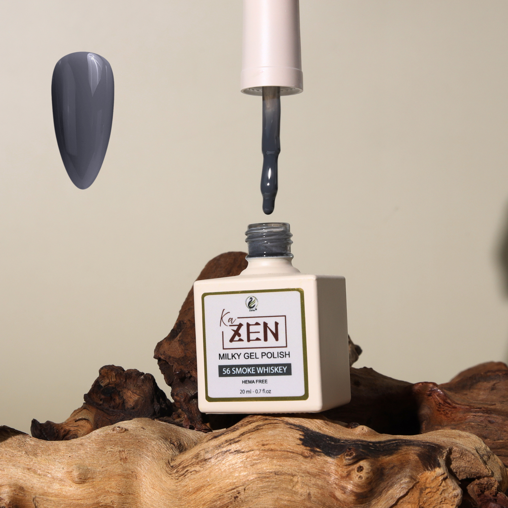 KAZEN | Milky Gel Polish - Cream