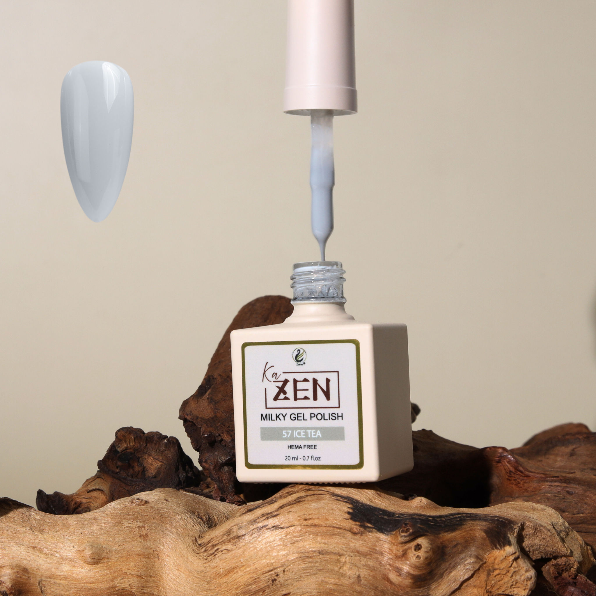 KAZEN | Milky Gel Polish - Cream