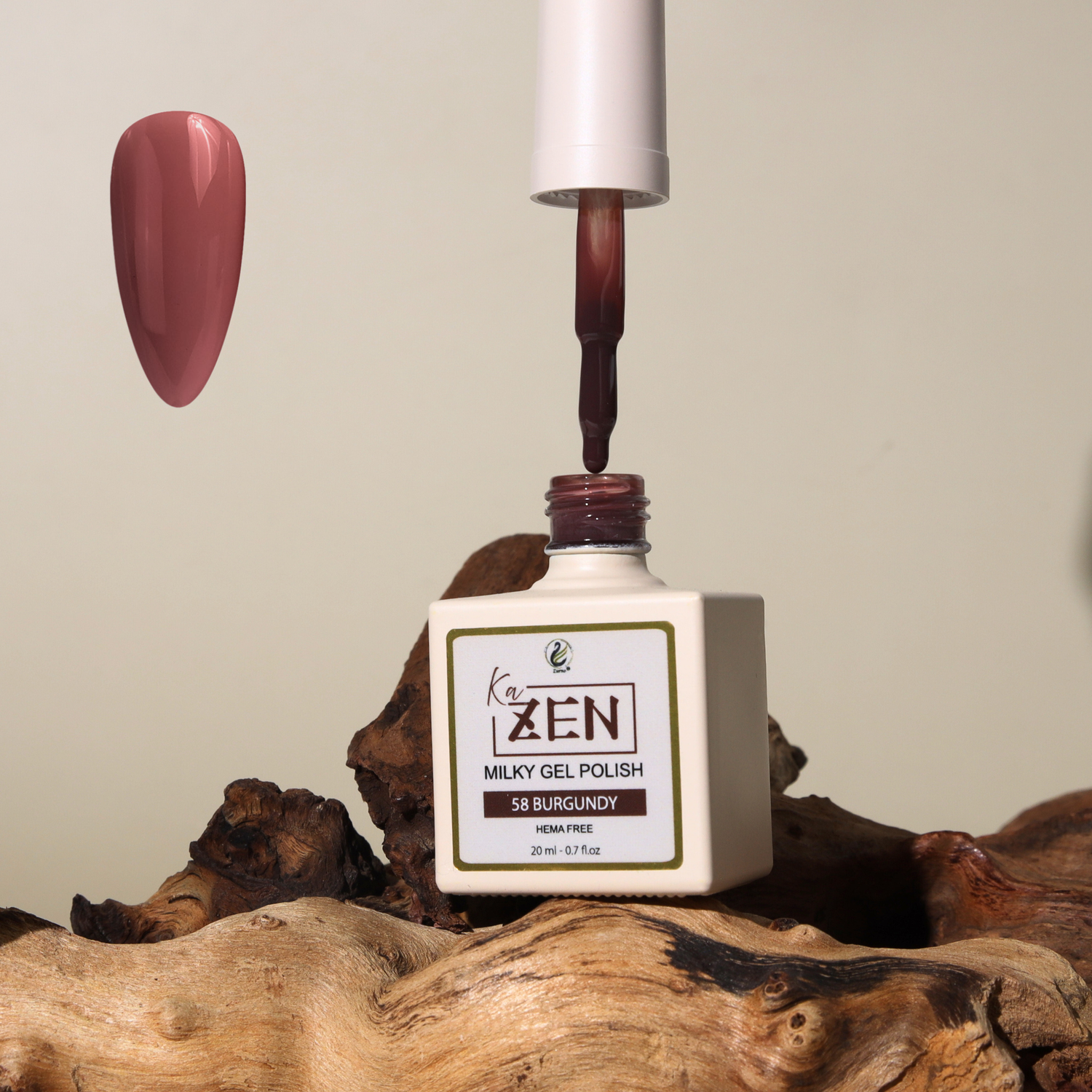 KAZEN | Milky Gel Polish - Cream