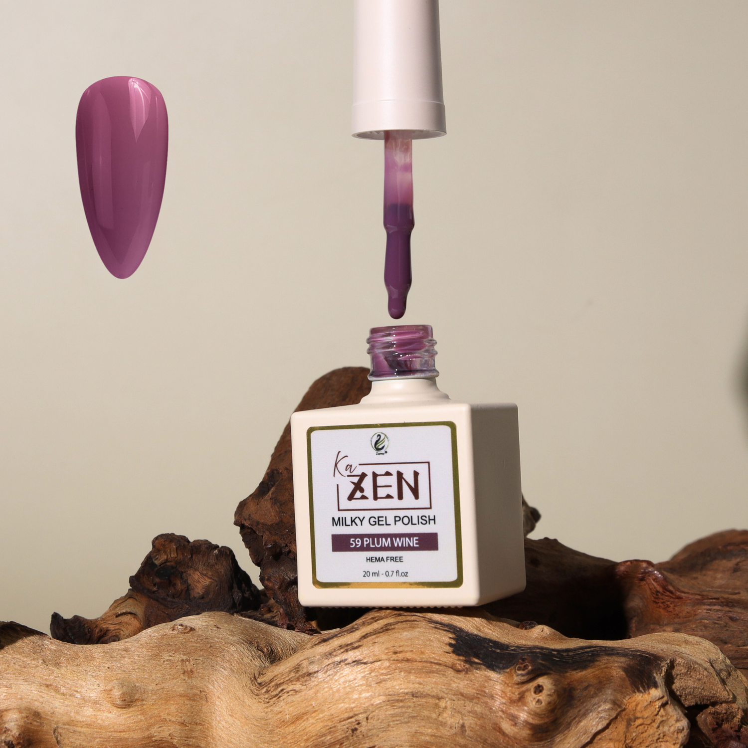 KAZEN | Milky Gel Polish - Cream