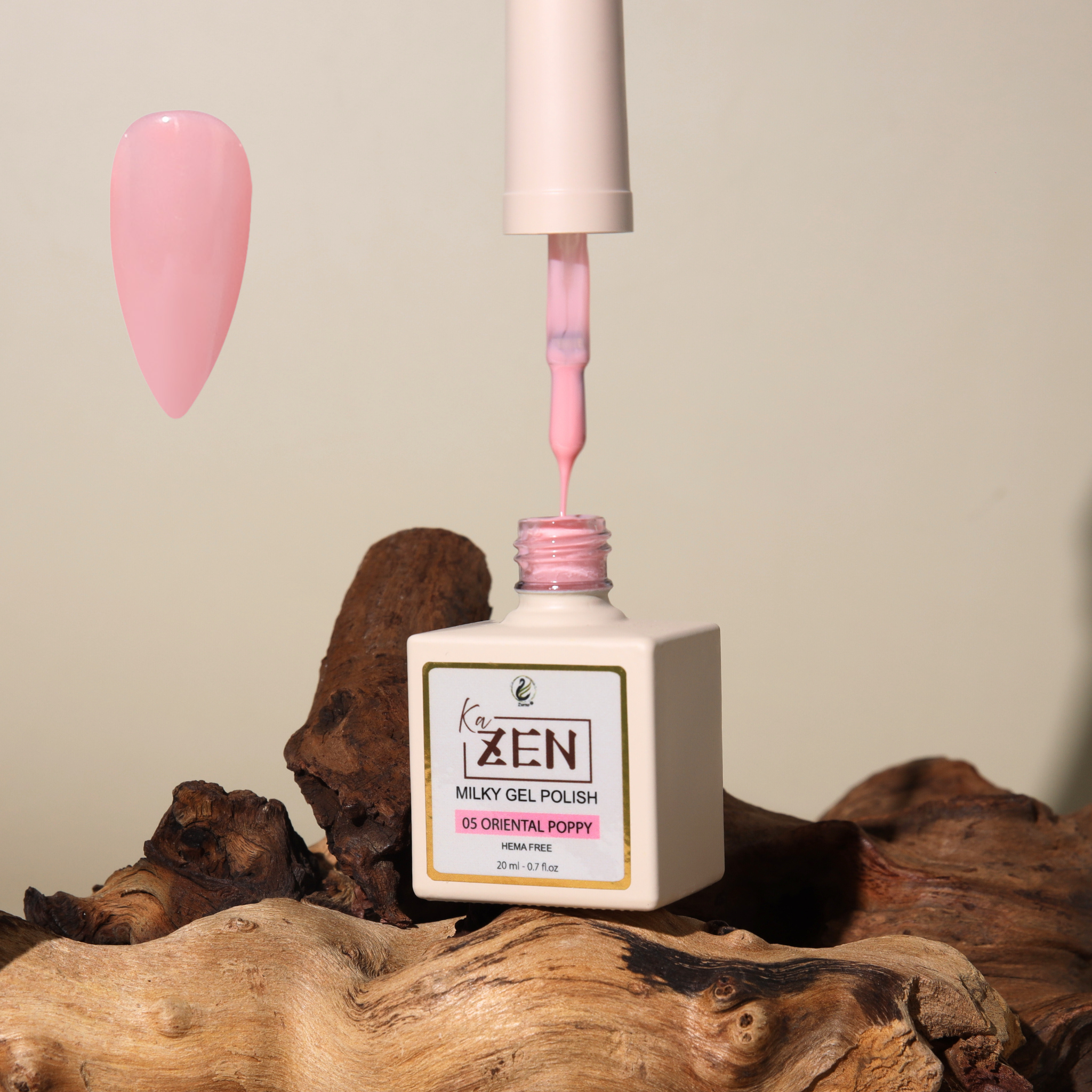 KAZEN | Milky Gel Polish - Cream