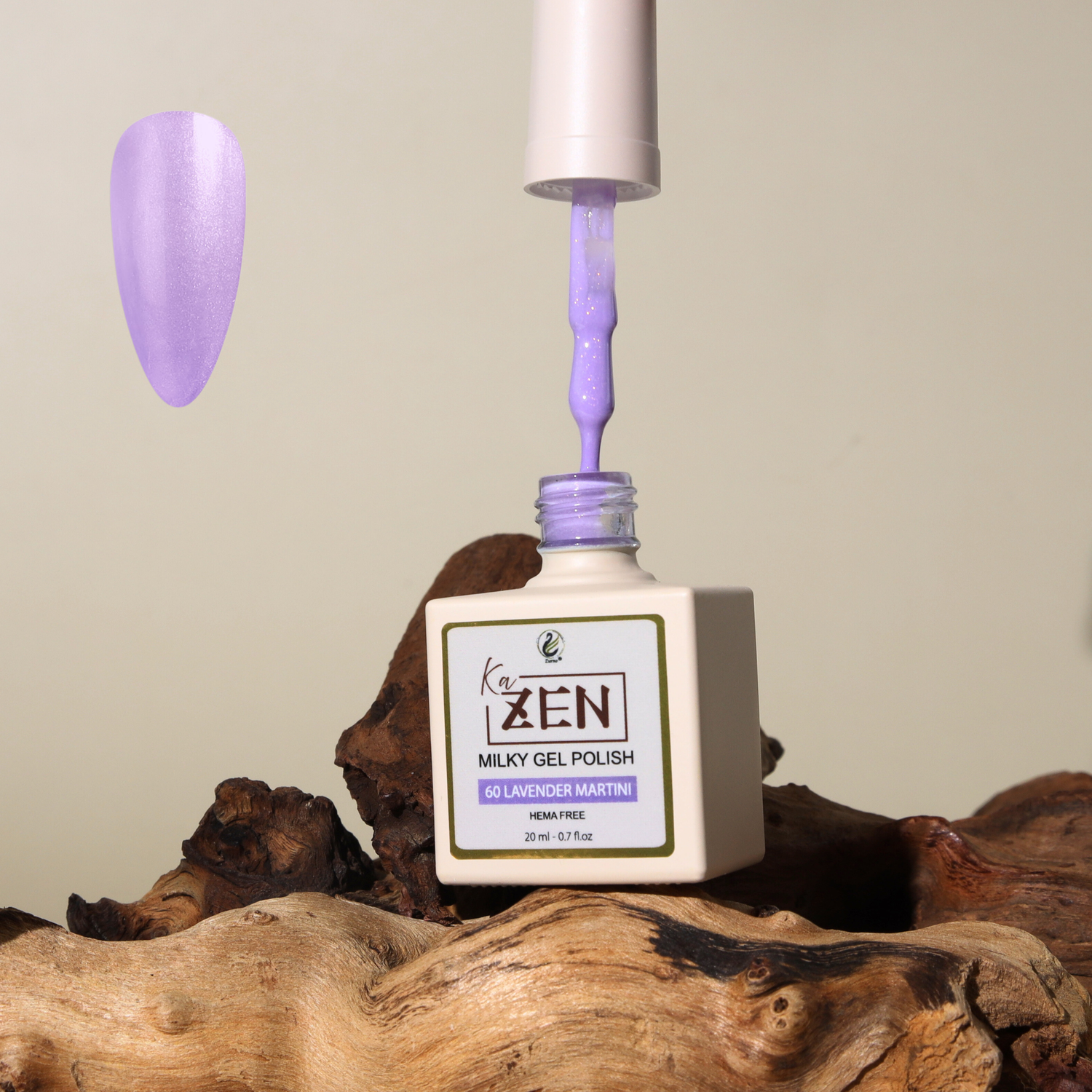 KAZEN | Milky Gel Polish - Cream