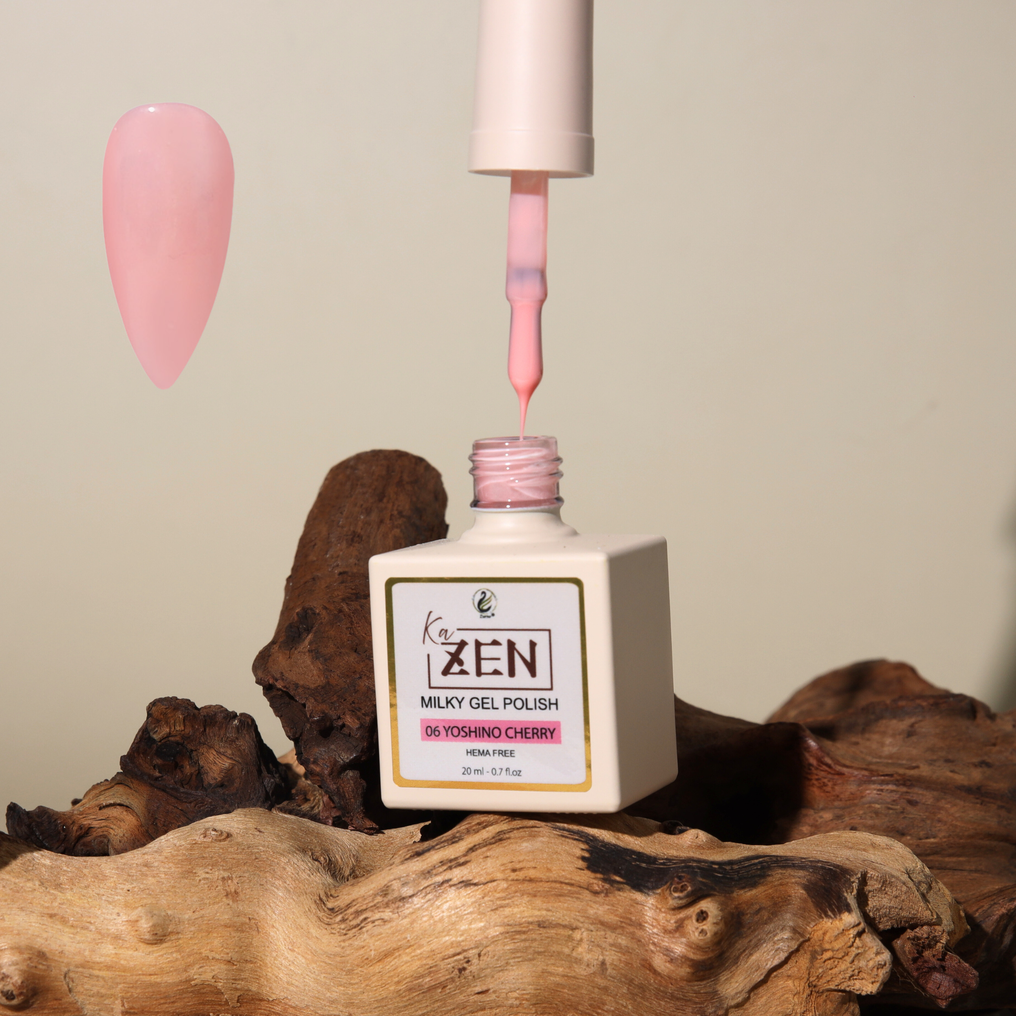 KAZEN | Milky Gel Polish - Cream