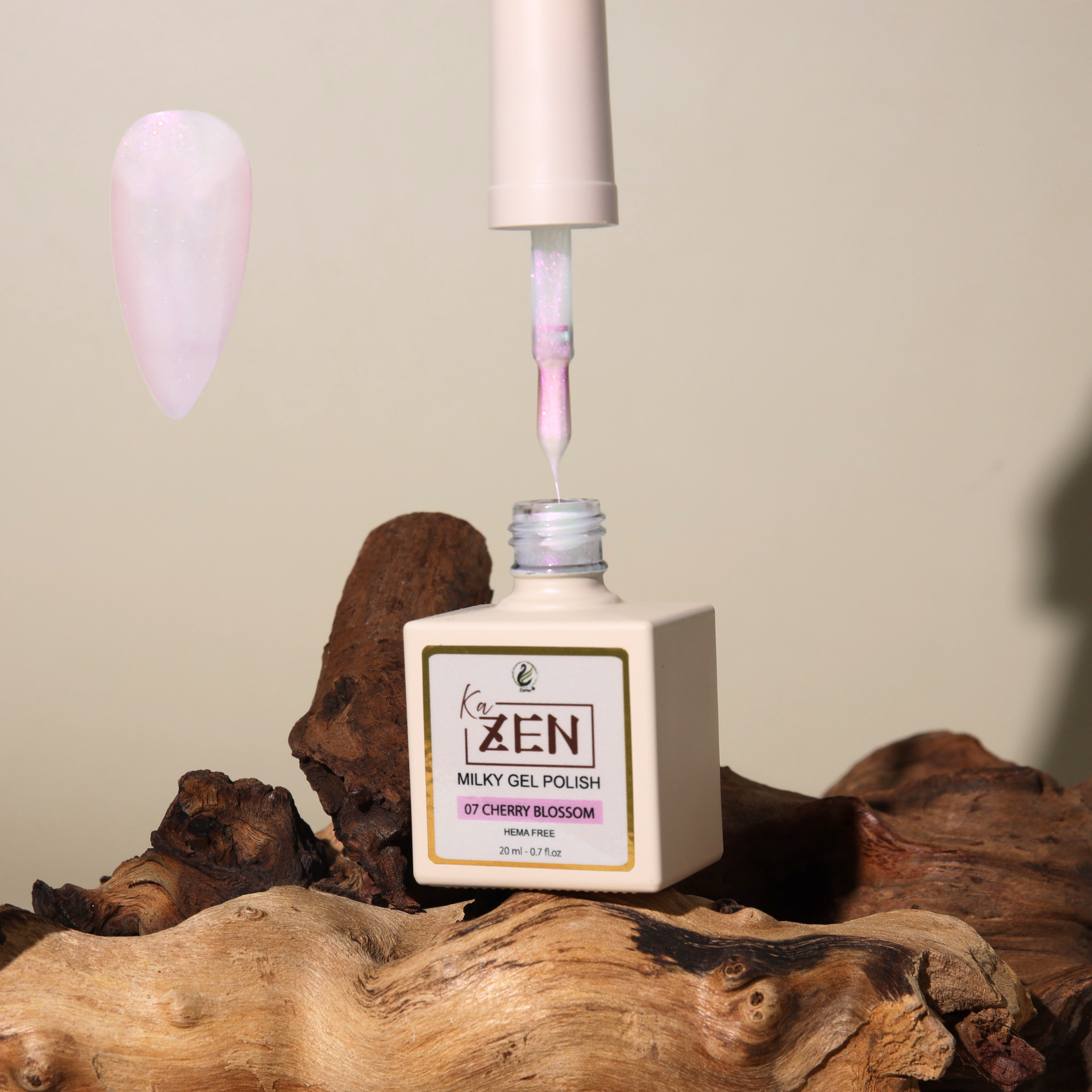 KAZEN | Milky Gel Polish - Cream